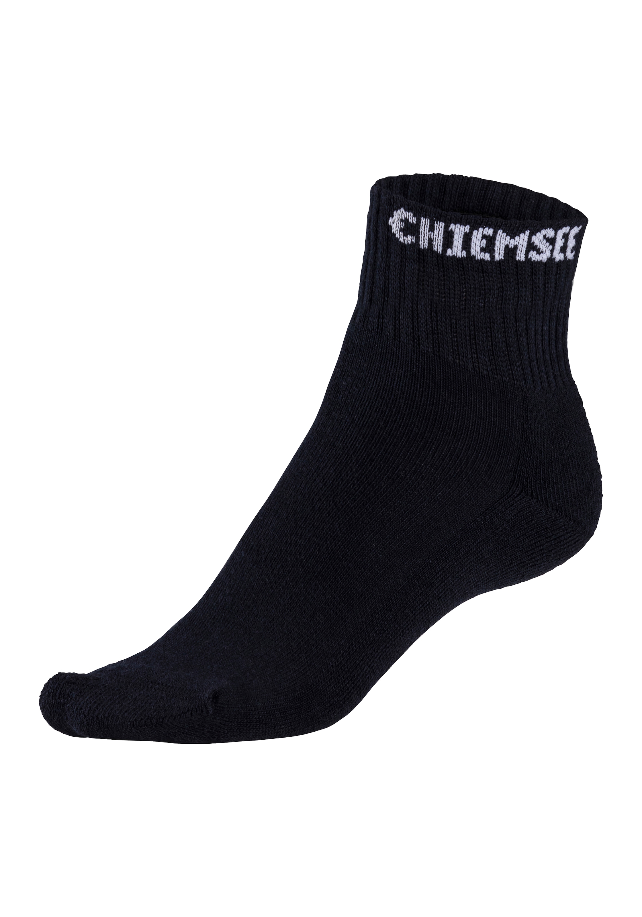 Chiemsee Kurzsocken, (Packung, 6 Paar), mit eingestricktem Markennamen