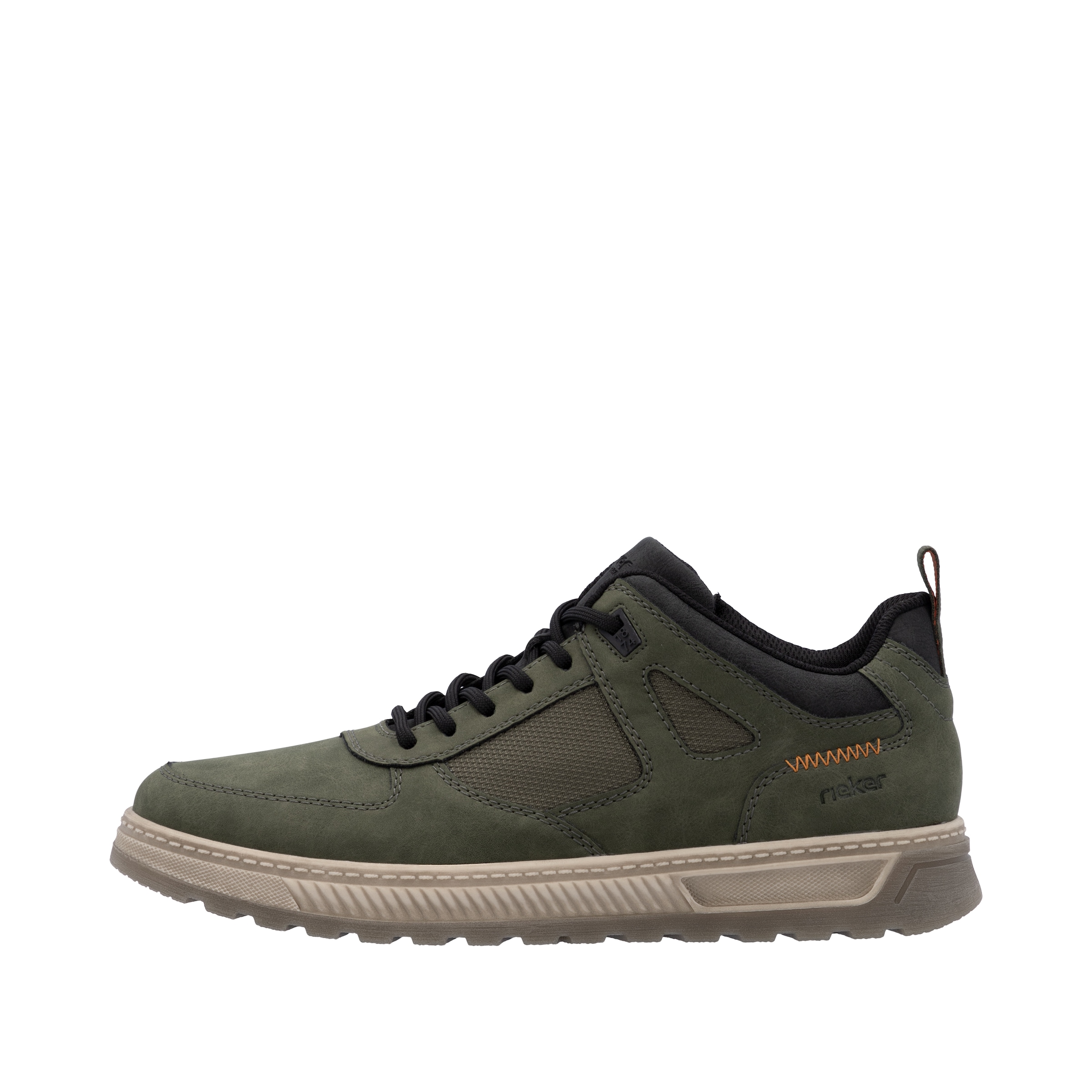 Rieker Sneaker, Schnürschuh, Halbschuh, Outdoorschuh mit gepolstertem Schaftrand