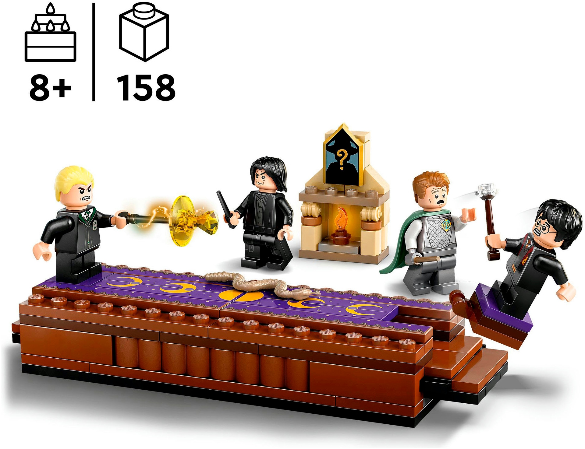 LEGO® Konstruktionsspielsteine »Schloss Hogwarts™: Duellierclub (76441), LEGO Harry Potter™«, (158 St.), Made in Europe
