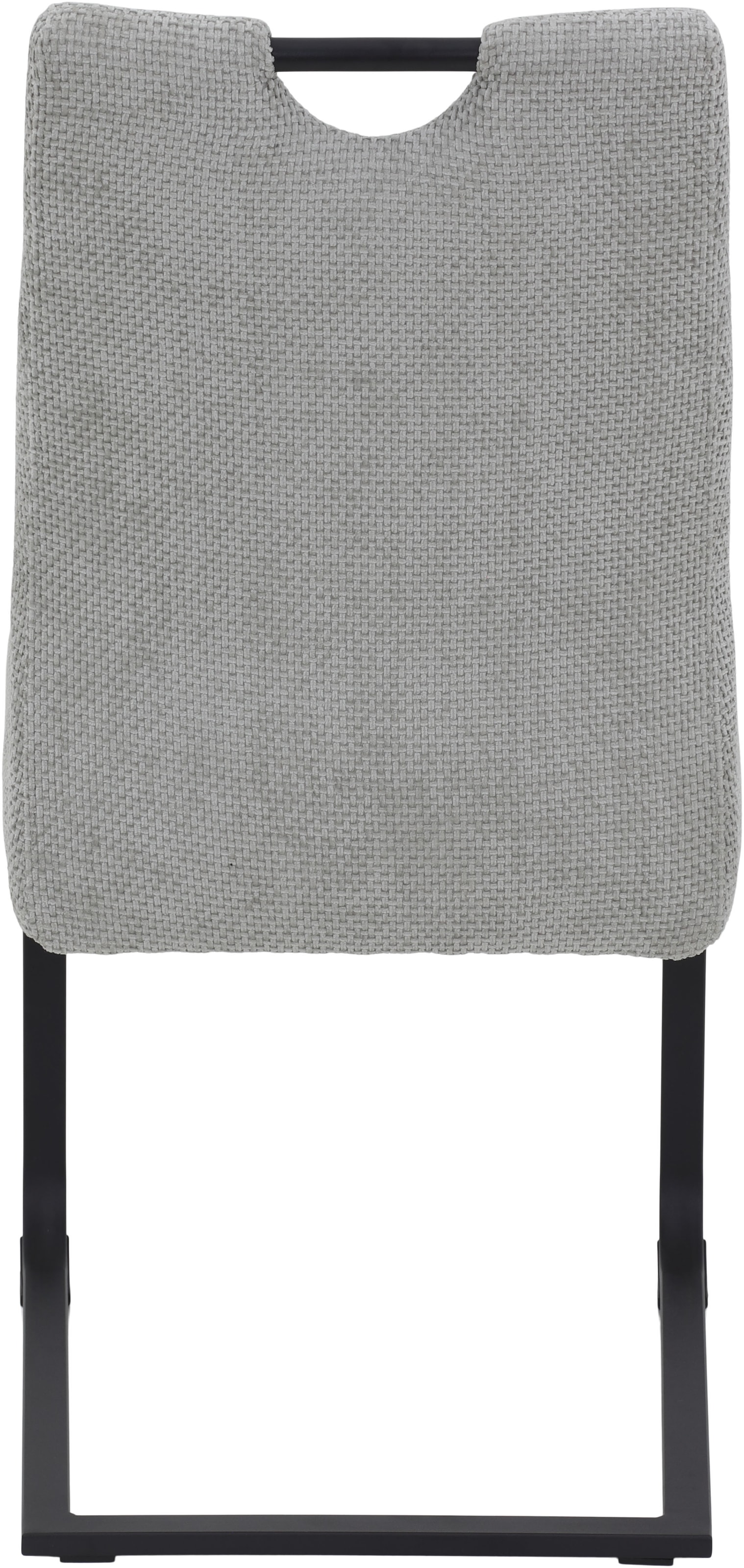 HELA Freischwinger »EVA Esszimmerstuhl«, (Set), 2 St., XL-Breite, Komfortsitz mit Viskoseschaum, Lochgriff, 140kg belastbar