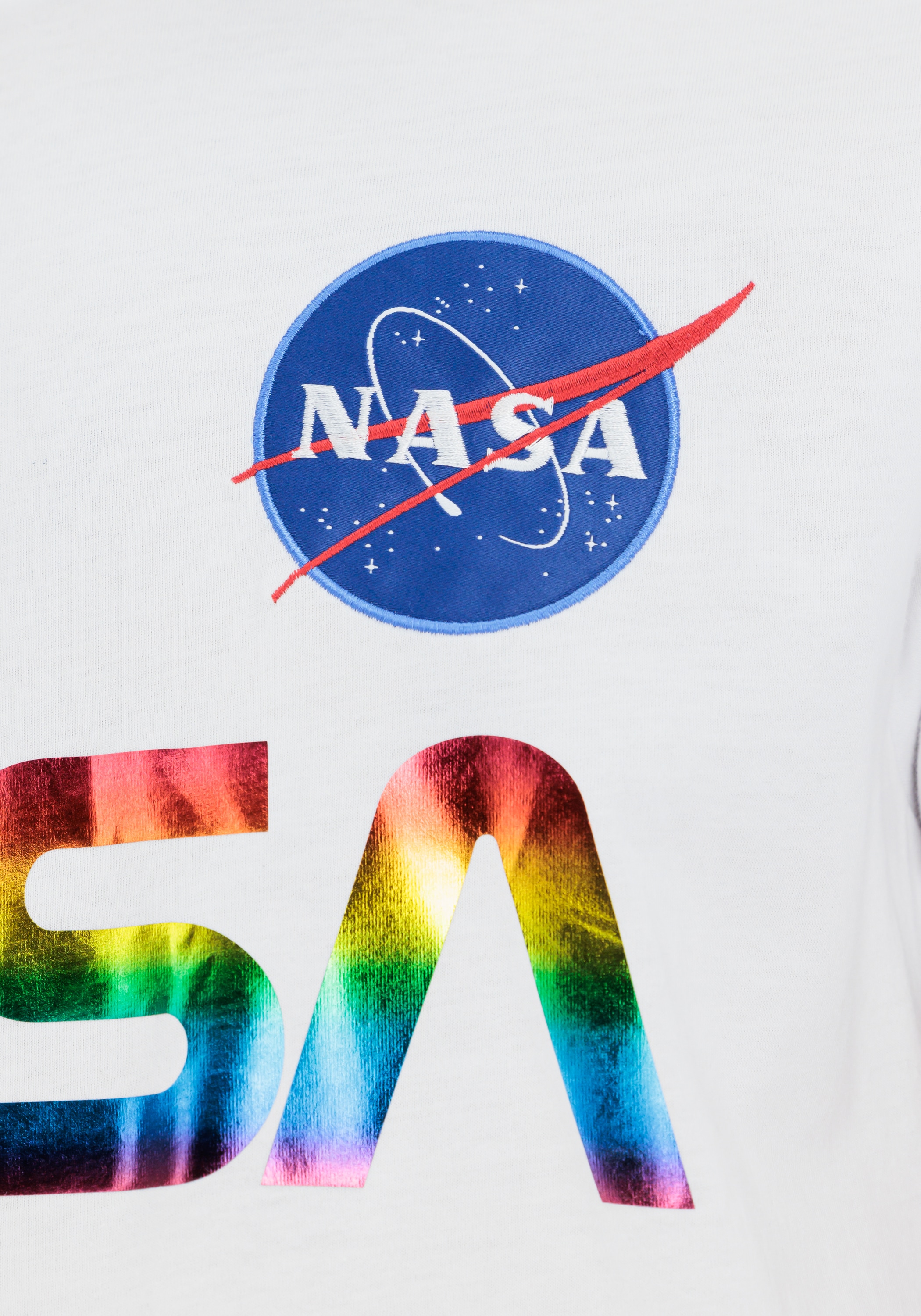 Alpha Industries T-Shirt »Alpha Men Metal« NASA Industries Refl. - T-Shirts bestellen online T