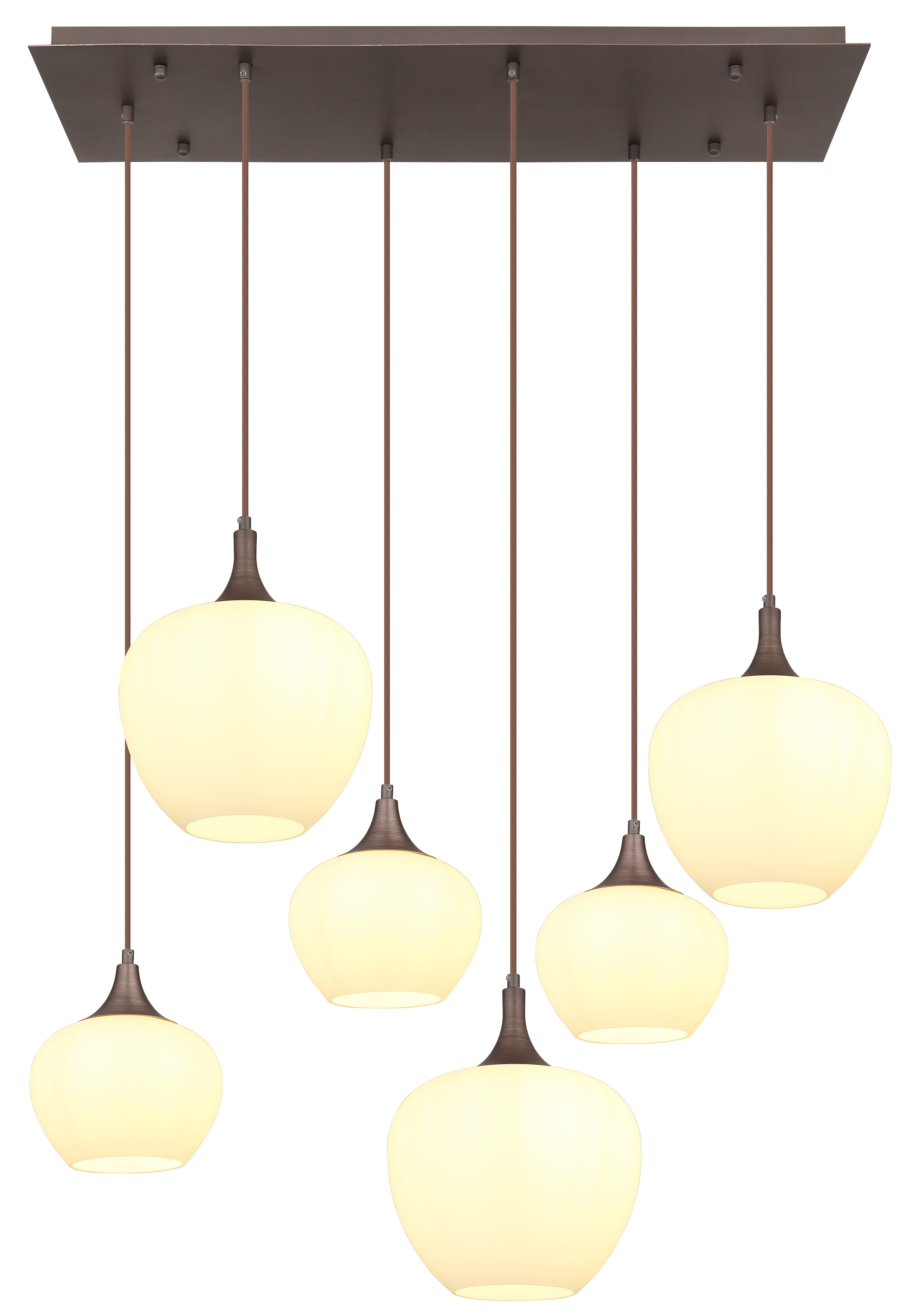 GLOBO LIGHTING Hängeleuchte »MAXY« E27 1 Stk. Hängelampe/Pendell./kaffeefar günstig online kaufen