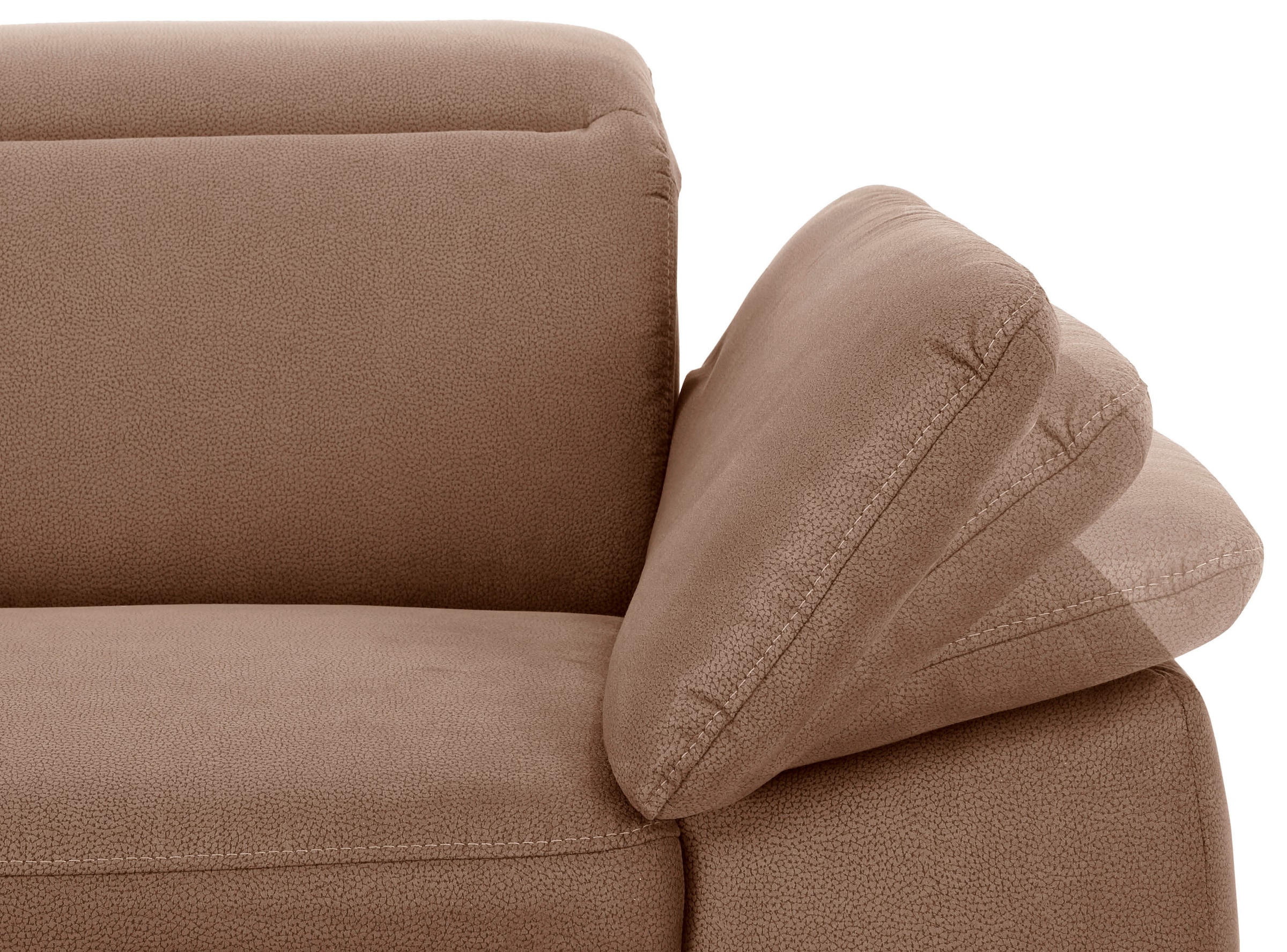 Home affaire Ecksofa »Mauritius L-Form«, mit Ottomane, mit Kopfteil- und Armlehnverstellung