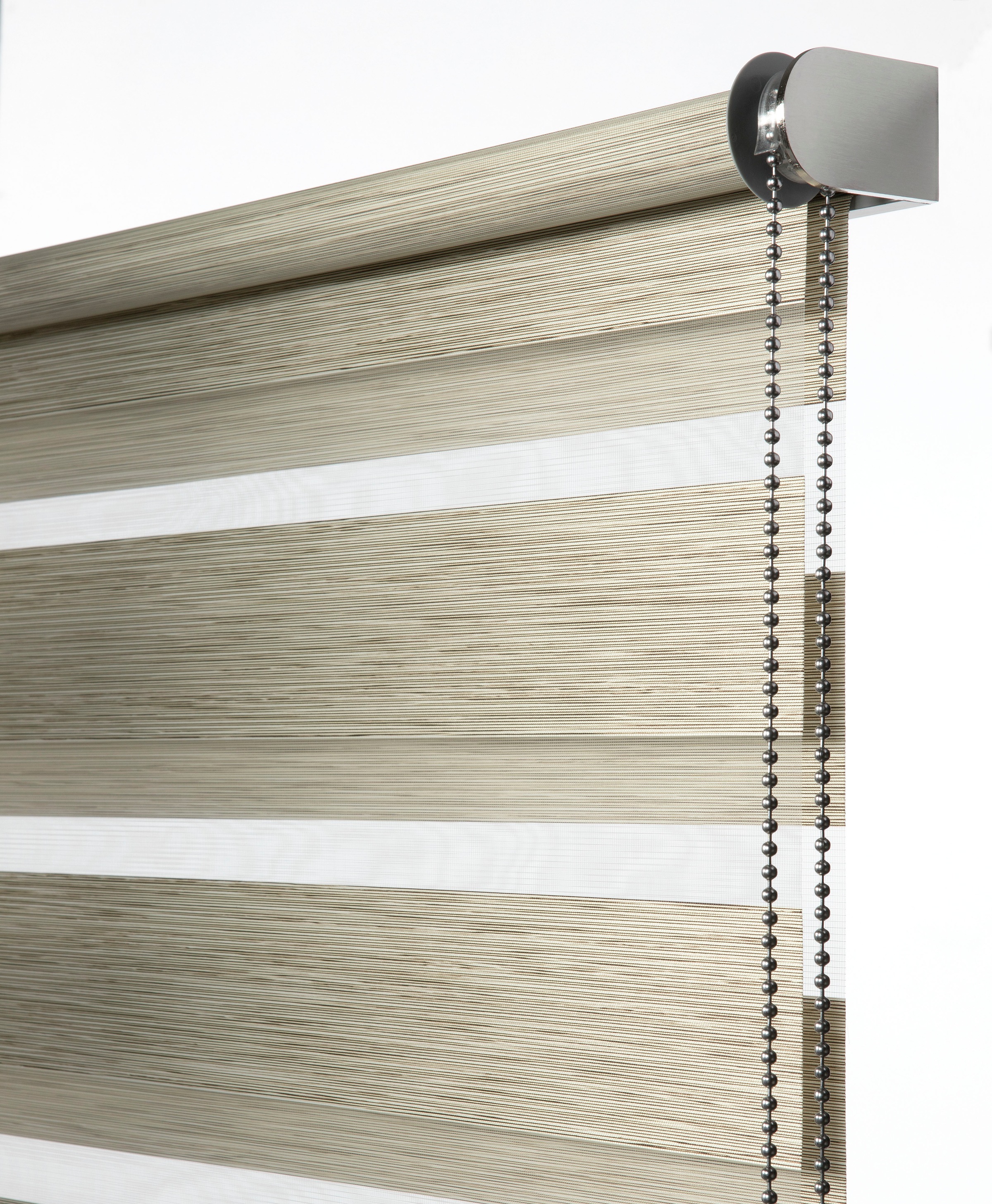 Gardinia Doppelrollo de Luxe 90 cm x 240 cm Cappuccino günstig online kaufen