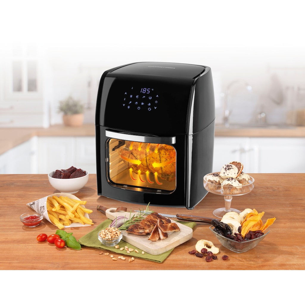 GOURMETmaxx Fritteuse »Heißluft-Ofen 11216 Digital 12l«, 1800 W