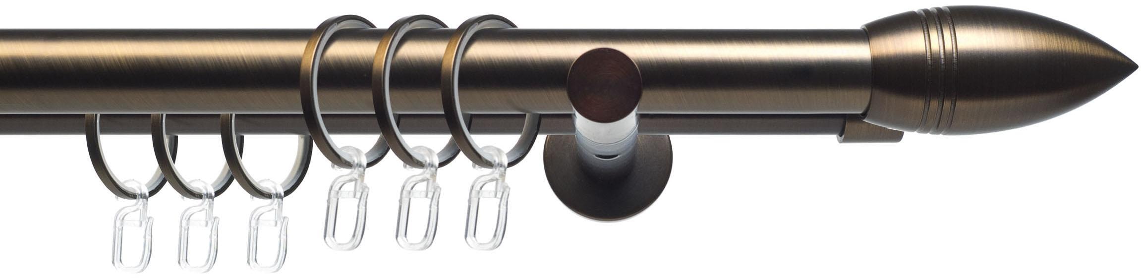 Liedeco Gardinenstange »CELBULLE01SG2L« Ø 25 mm 2 läufig-läufig Fixmaß 2-lä günstig online kaufen