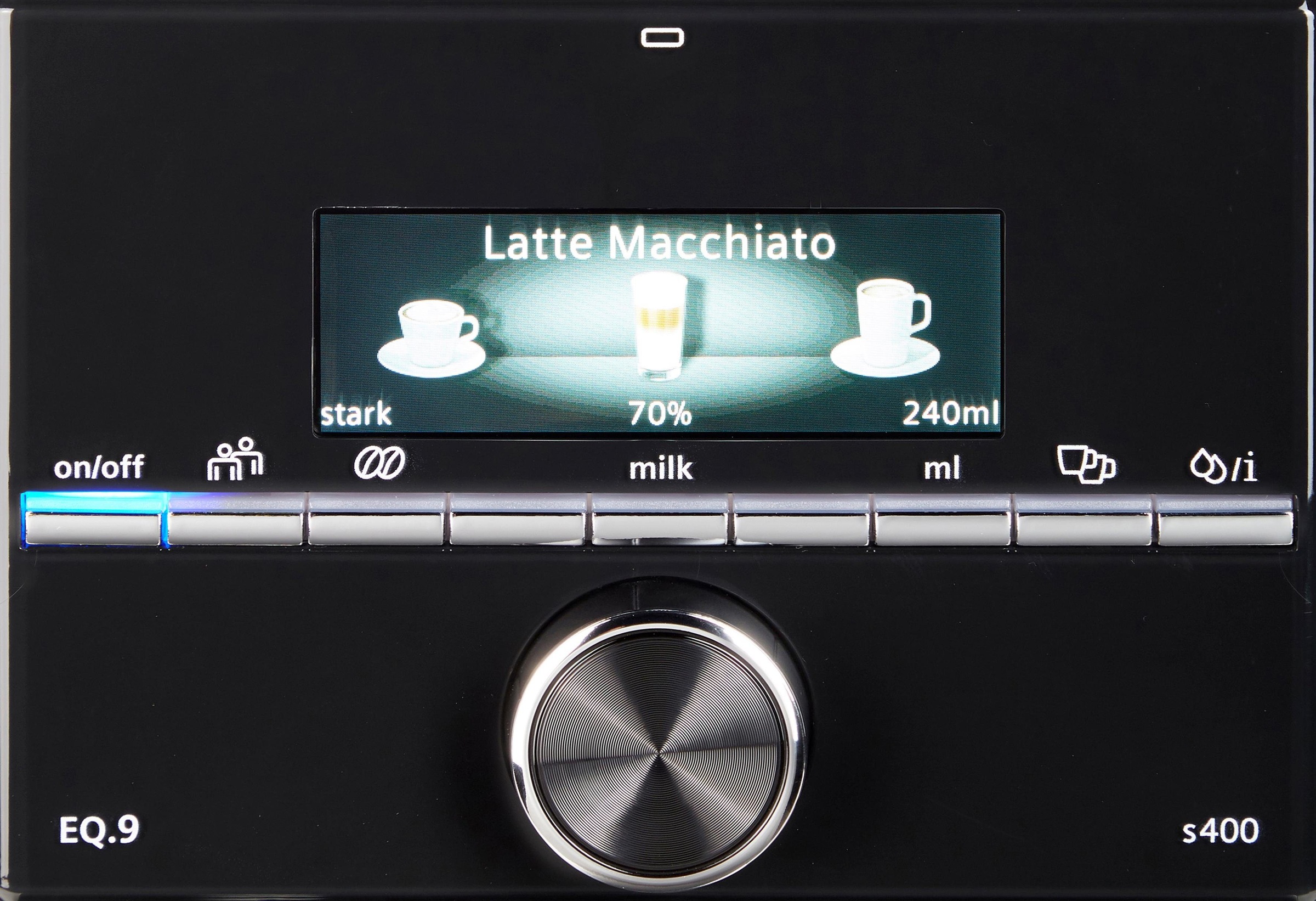 5. Bild von SIEMENS Kaffeevollautomat »EQ.9 s400 TI924501DE«, extra leise, automatische Milchsystem-Reinigung, bis zu 6 Profile