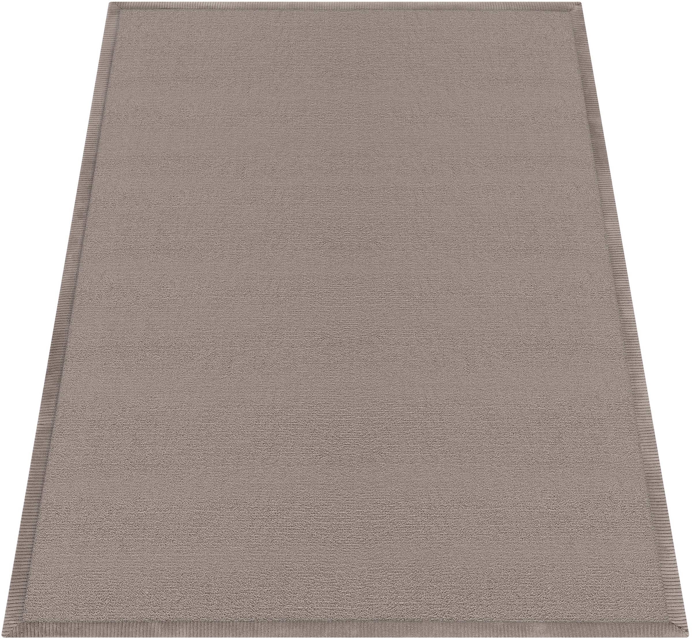 Paco Home Teppich »Tatami 475«, rechteckig, 24 mm Höhe, Kurzflor, Uni-Farbe günstig online kaufen