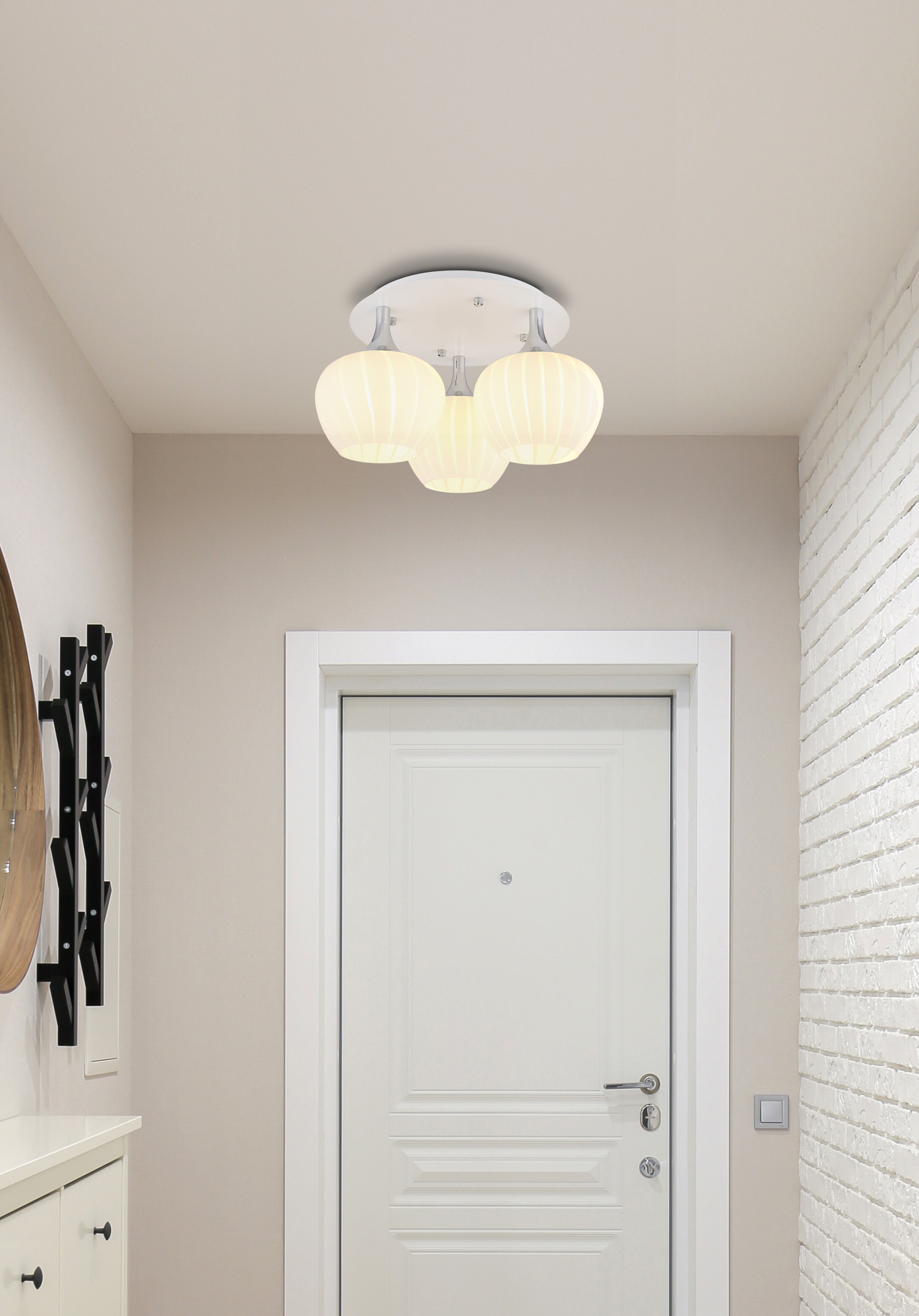 GLOBO LIGHTING Deckenleuchte »MAXY« E27 1 Stk. Deckenlampe/Glas klar/Acrylk günstig online kaufen