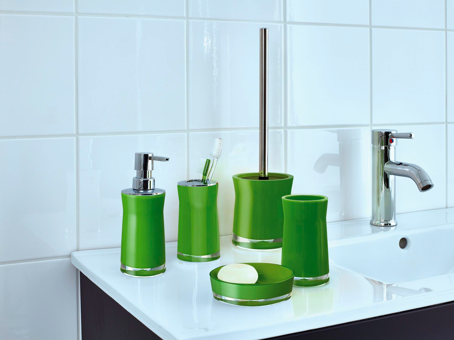 Ridder WC-Garnitur »Disco«, aus Kunststoff, rostfrei