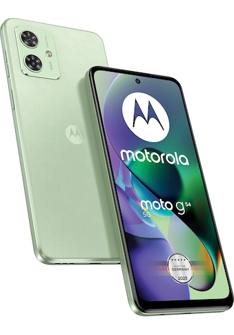 Smartphone »MOTOROLA moto g54«, mint grün, 16,51 cm/6,5 Zoll, 256 GB Speicherplatz, 50...