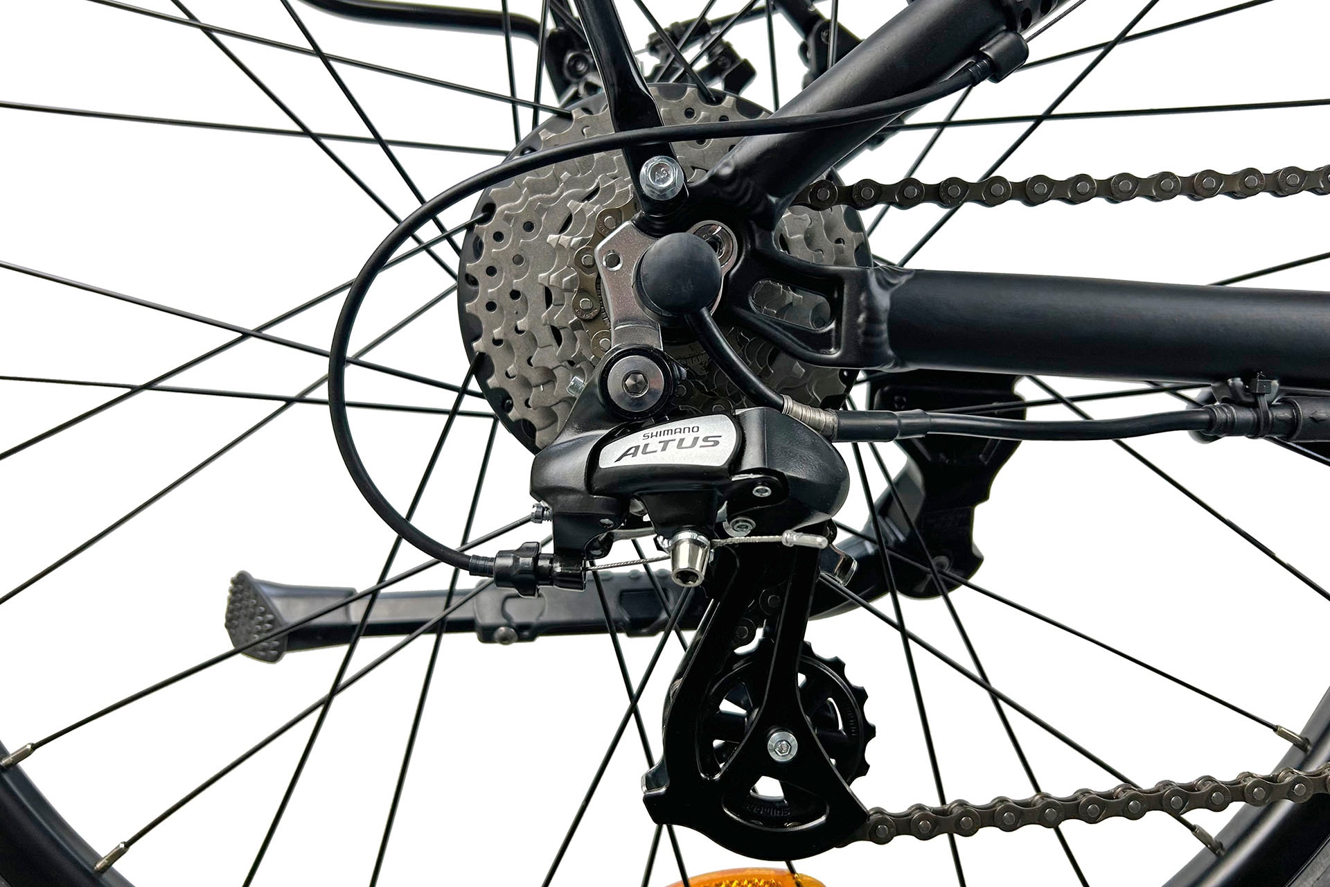 LLobe »Mountain E-Bike 27,5" Brillant« 24 Gang Shimano Altus Schaltwerk Kettenschaltung Heckmotor 250 W