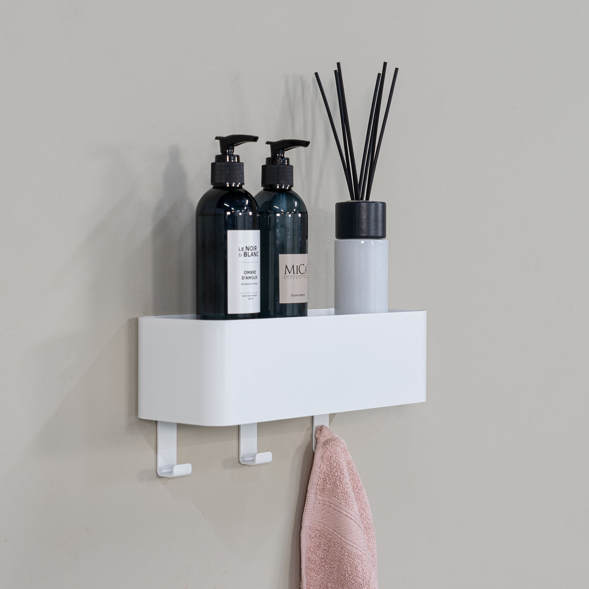 Spinder Design Garderobenhaken »Multi 3«, (1 St.), 2-in-1 Wandregal + Garde günstig online kaufen