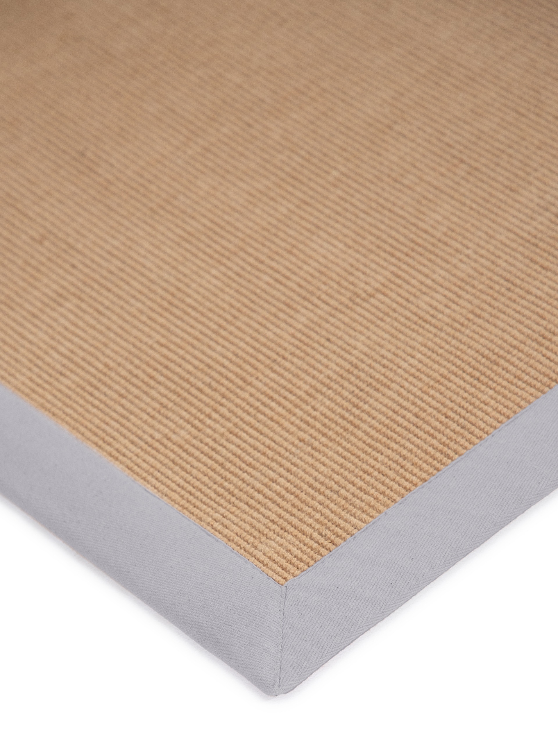carpetfine Läufer »Sisal«, rechteckig, 5 mm Höhe, mit farbiger Bordüre, Anti Rutsch Rückseite
