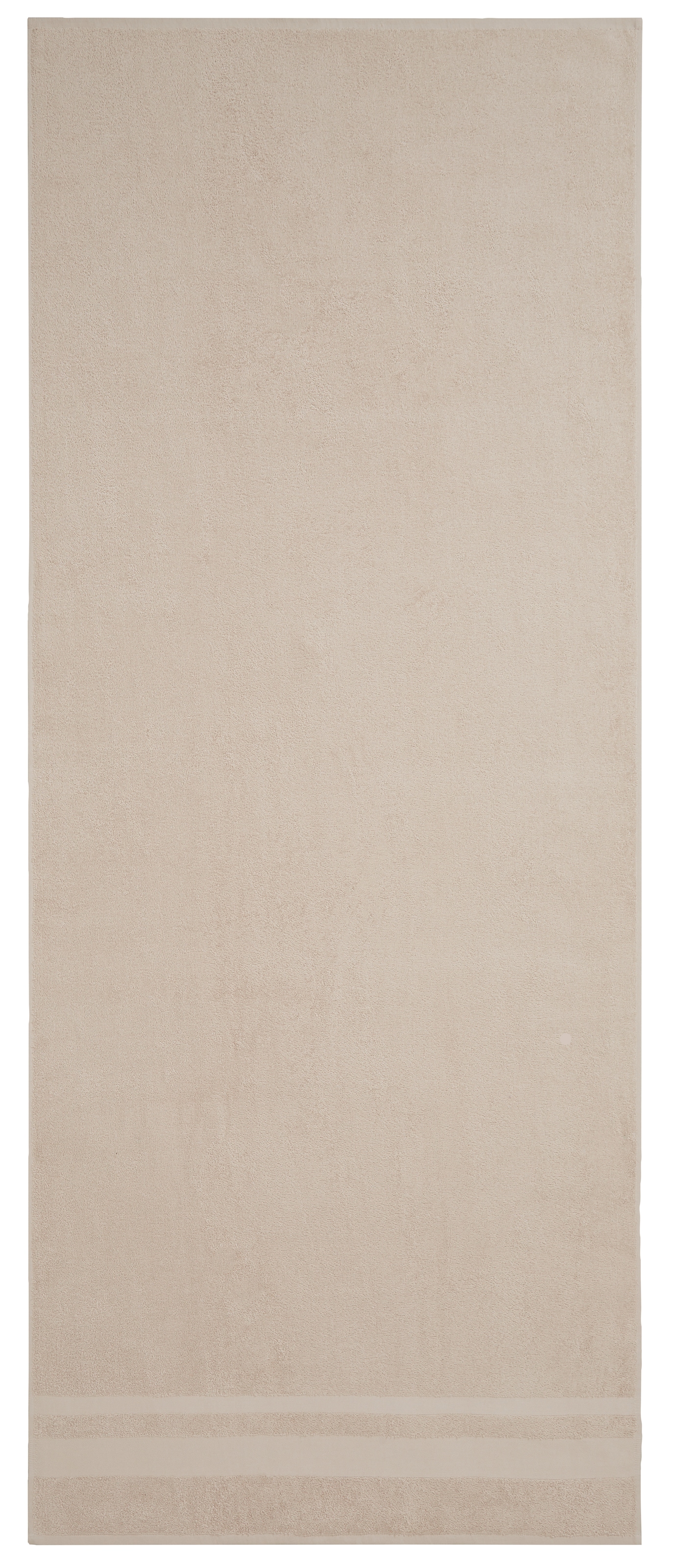my home Saunatuch »Vanessa 2x 80x200cm«, (Set, 2 St., 80x200), Handtücher mit Bordüre, 100% Baumwolle, einfarbig, weich
