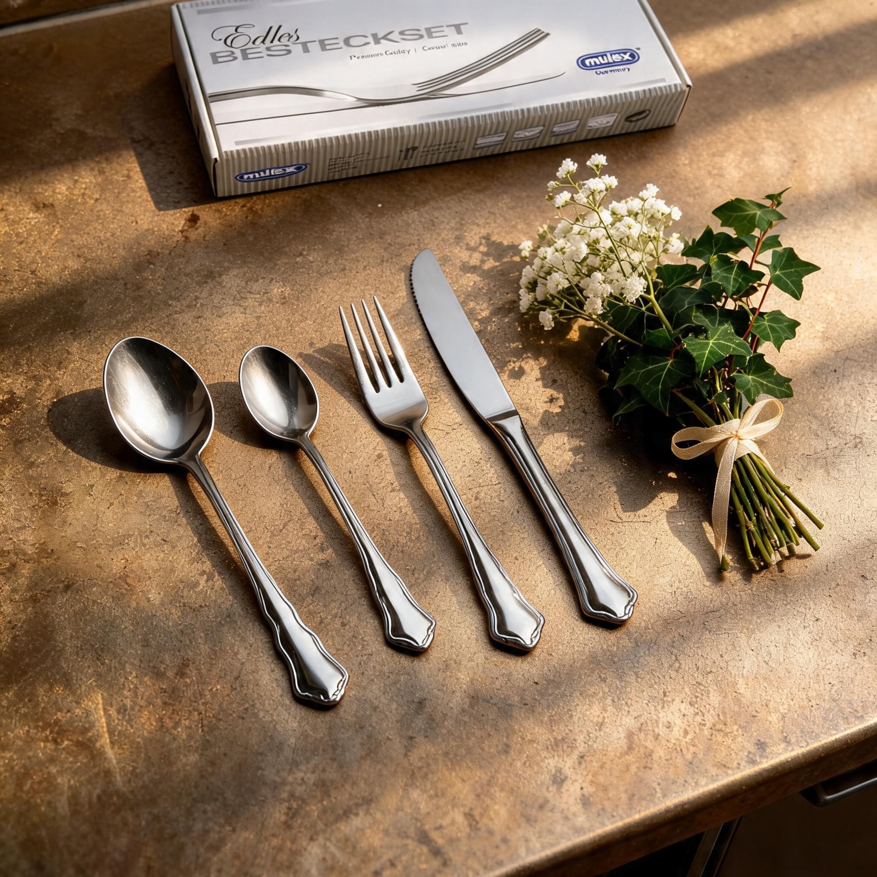 Mulex Besteck-Set »Chippendale« ideal für besondere Anlässe