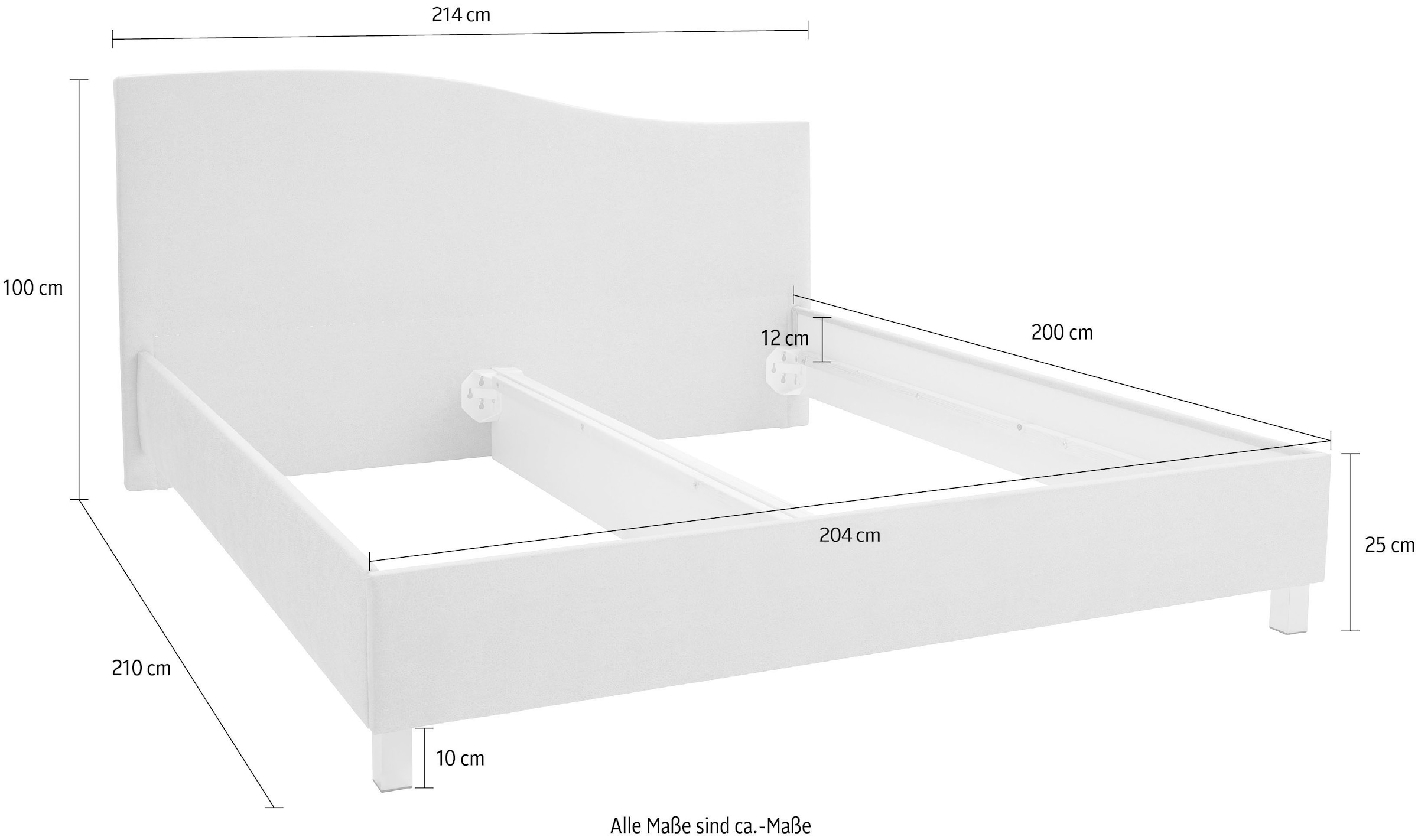 7. Bild von Westfalia Schlafkomfort Polsterbett