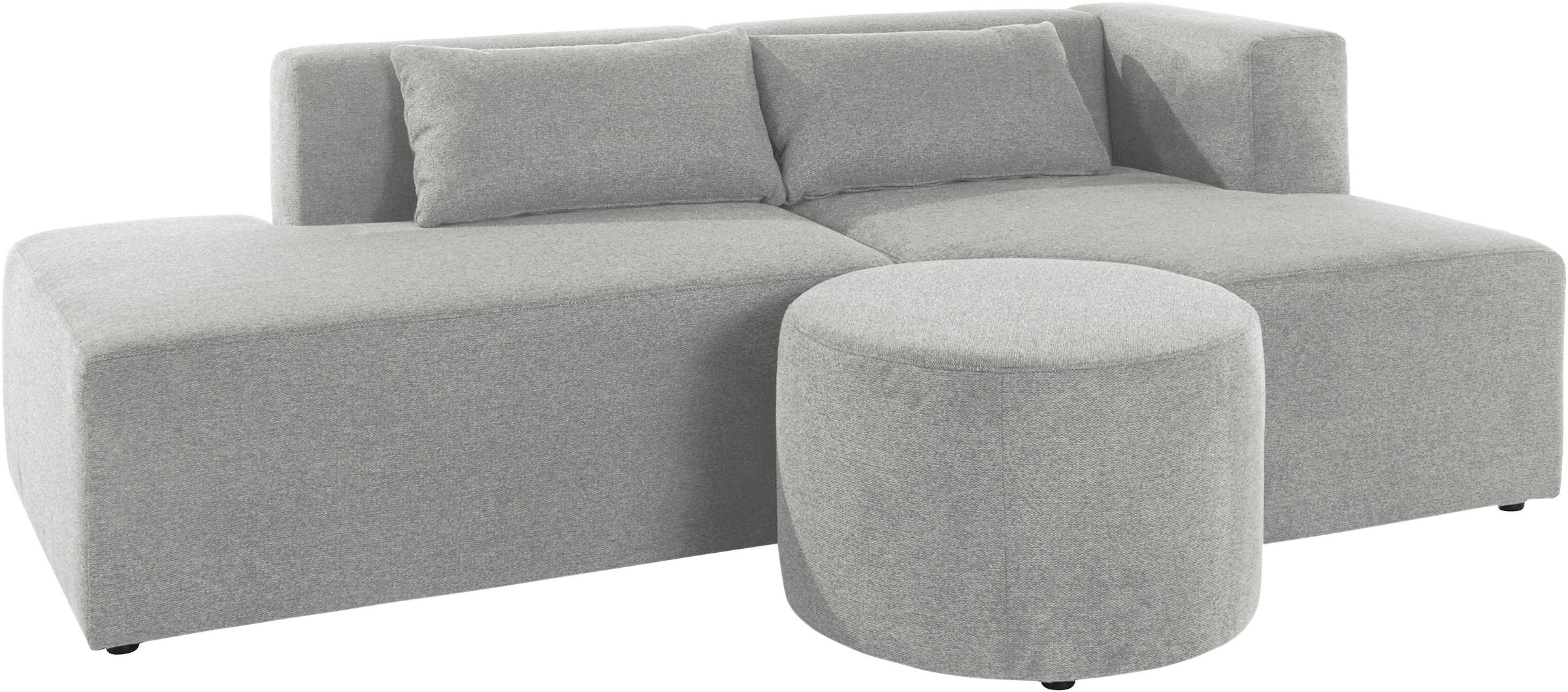 Leonique Ecksofa »Alexane L-Form«, zusammengesetzt aus Modulen, in vielen Bezugsqualitäten und Farben.