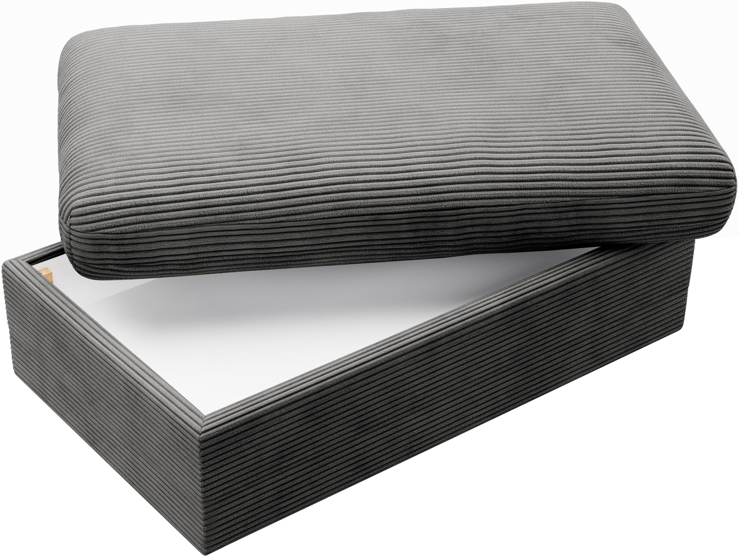 sit&more Polsterhocker »Moreno, B: 90 cm« mit Stauraum, individuell kombinierbar
