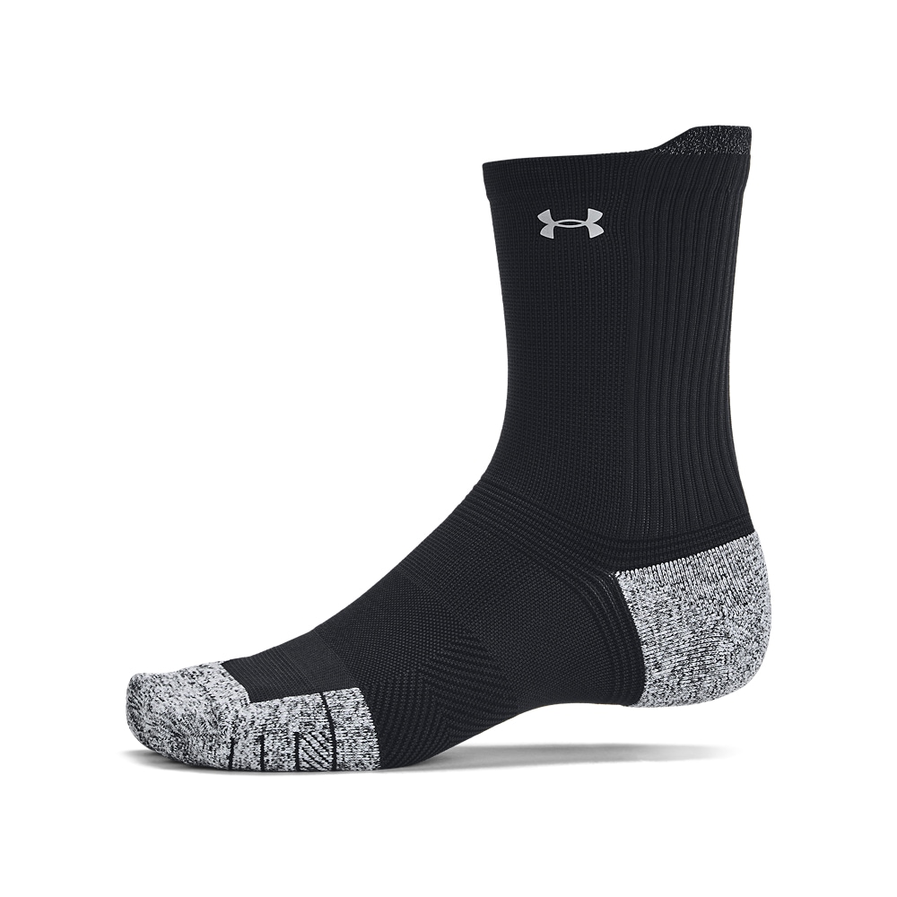 Under Armour® Laufsocken »UA VELOCITI RUN CUSH 3P CREW« Packung, 3 Paar tlg. mit dämpfender Wirkung, reflektierende Details, atmungsaktiv