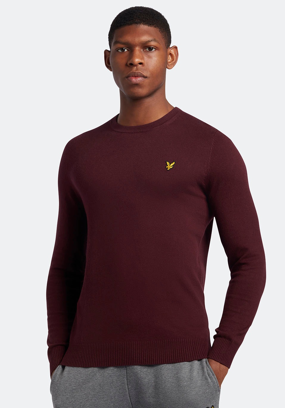 Lyle & Scott Strickpullover, mit Rundhalsausschnitt kaufen