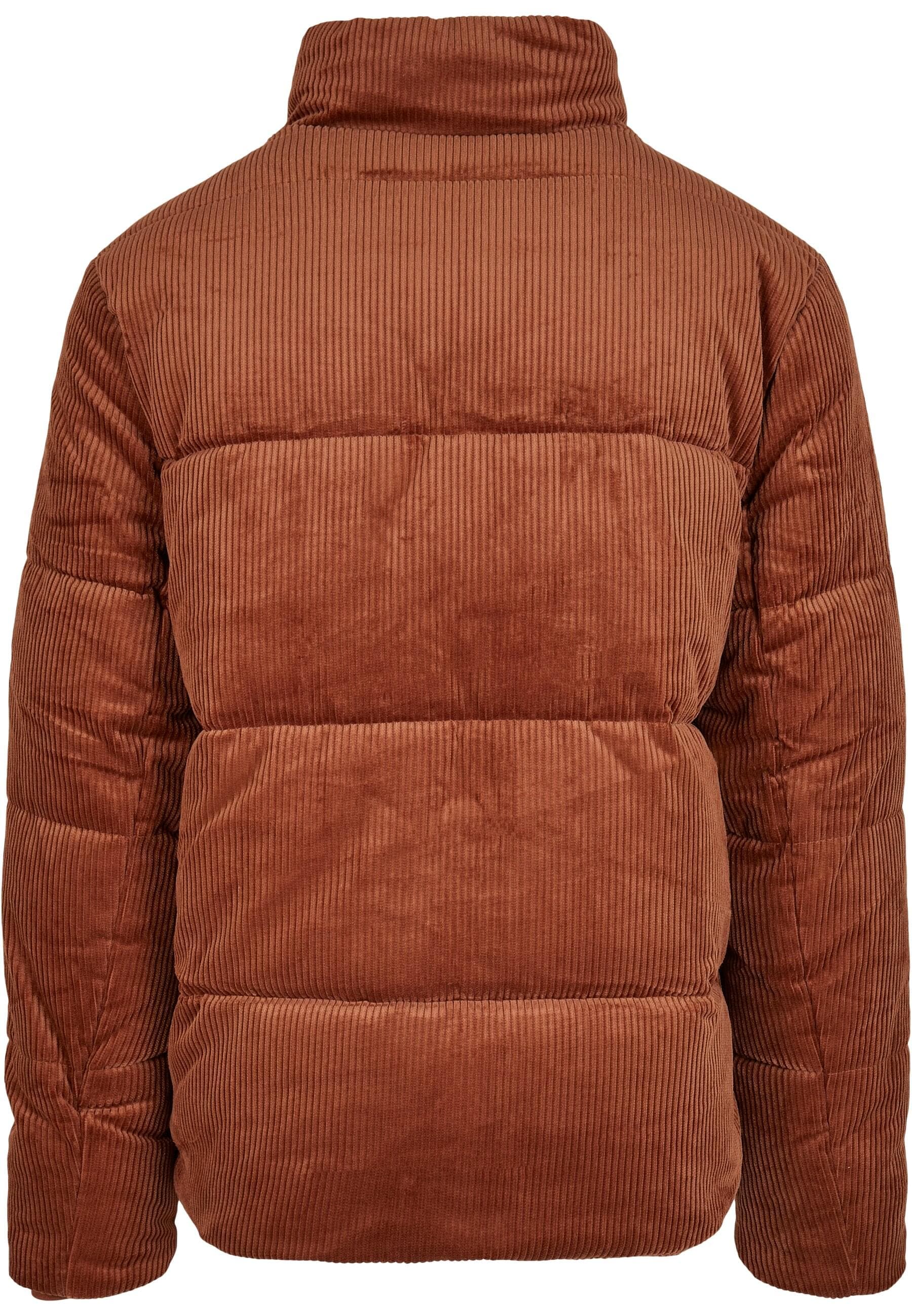 URBAN CLASSICS Winterjacke »Urban Classics Herren Boxy Corduroy Puffer Jacket« 1 Stk. tlg. ohne Kapuze