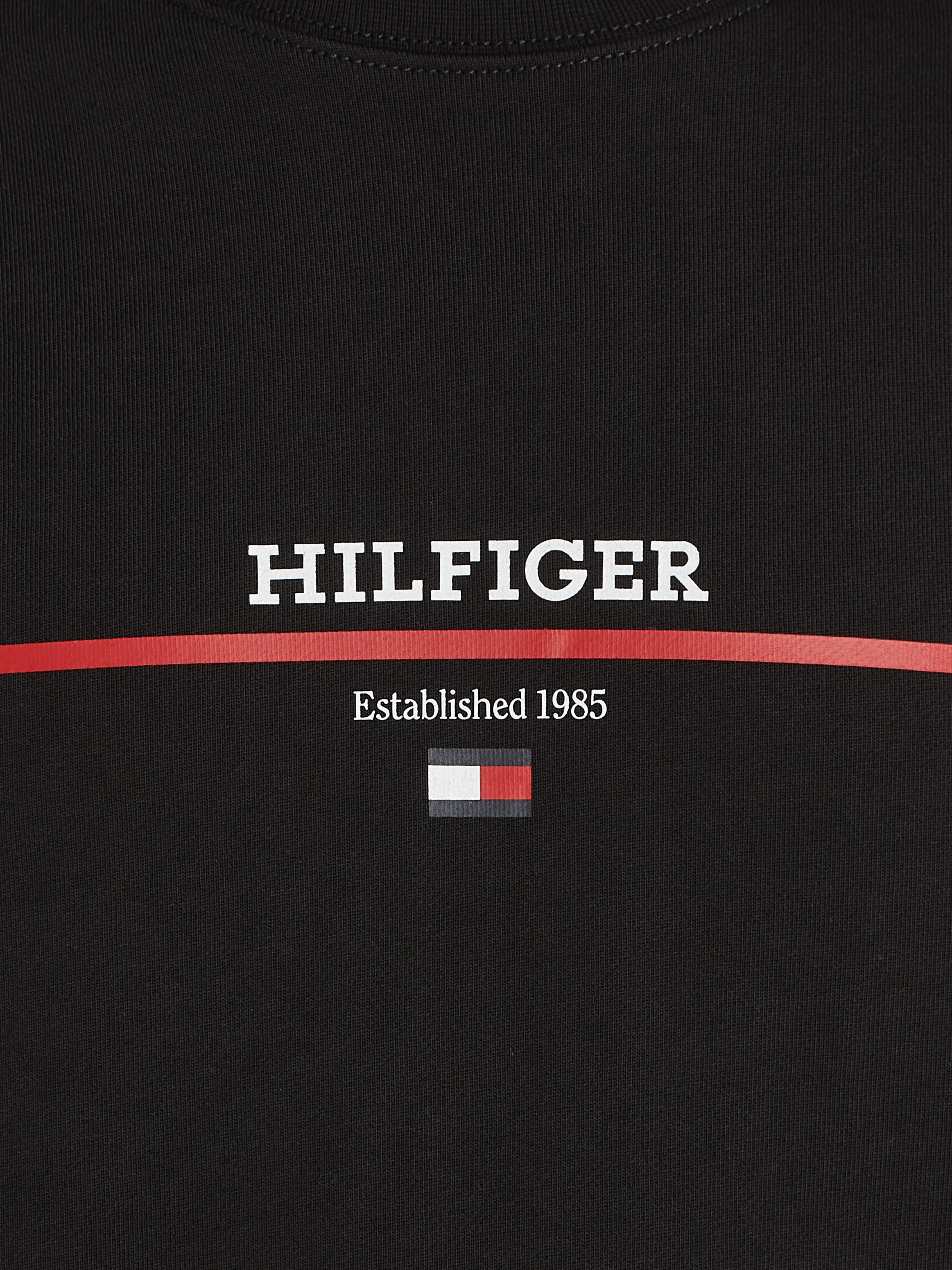 Tommy Hilfiger Sweatshirt »HILFIGER STRIPE TERRY SWEATSHIRT«