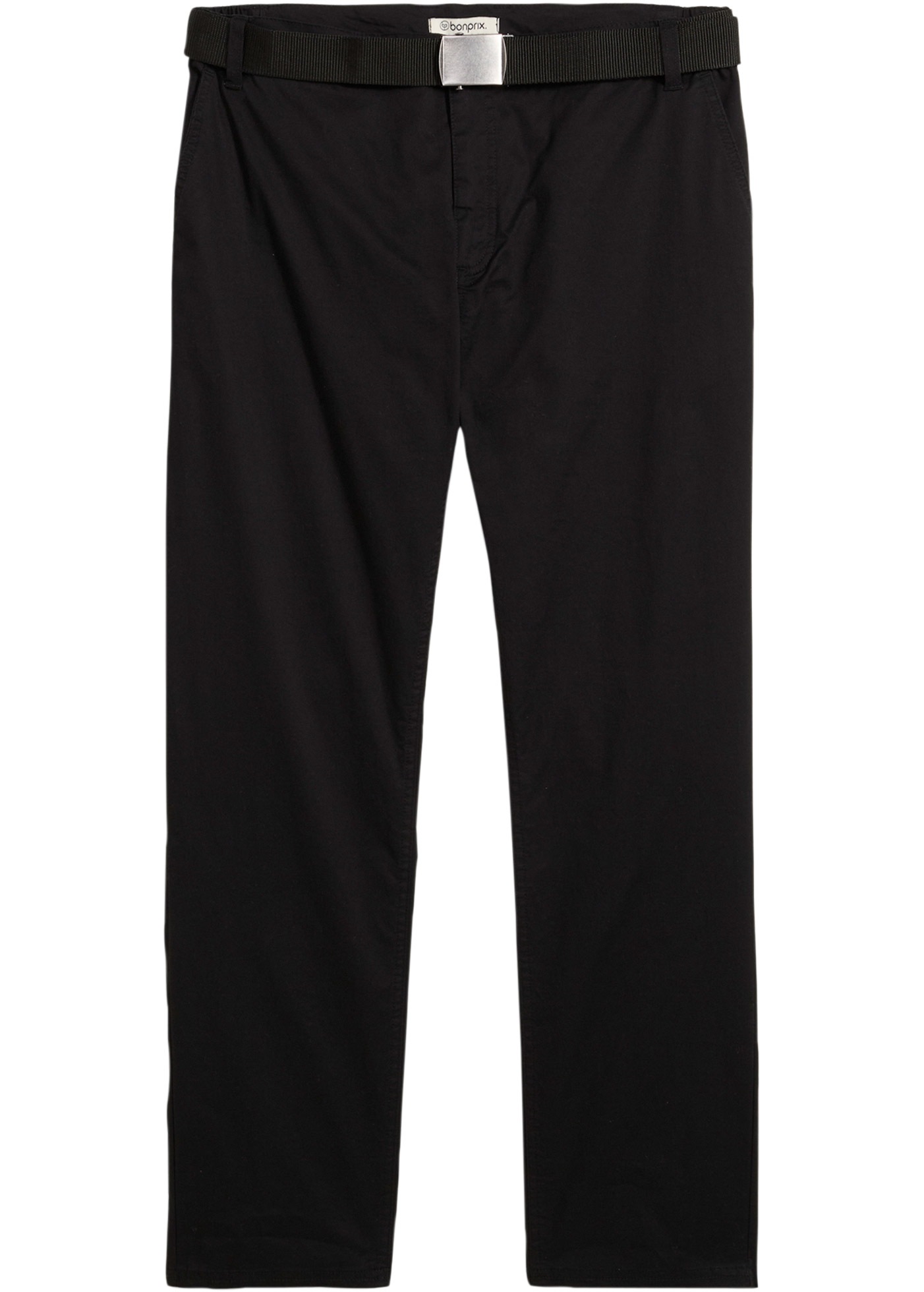 bonprix Chinohose  aus Baumwolle mit Elasthan-Anteil, seitlicher Gummizug in der Taille