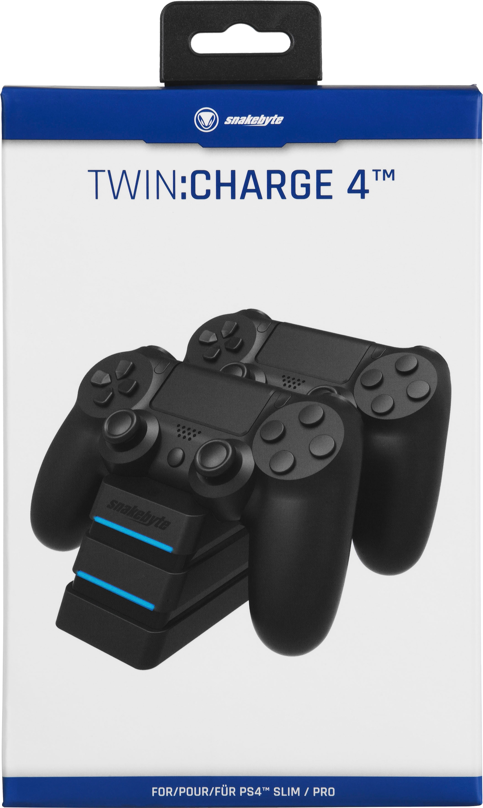 Snakebyte Controller-Ladestation »Twin: Charge 4 Ladestation (schwarz)«