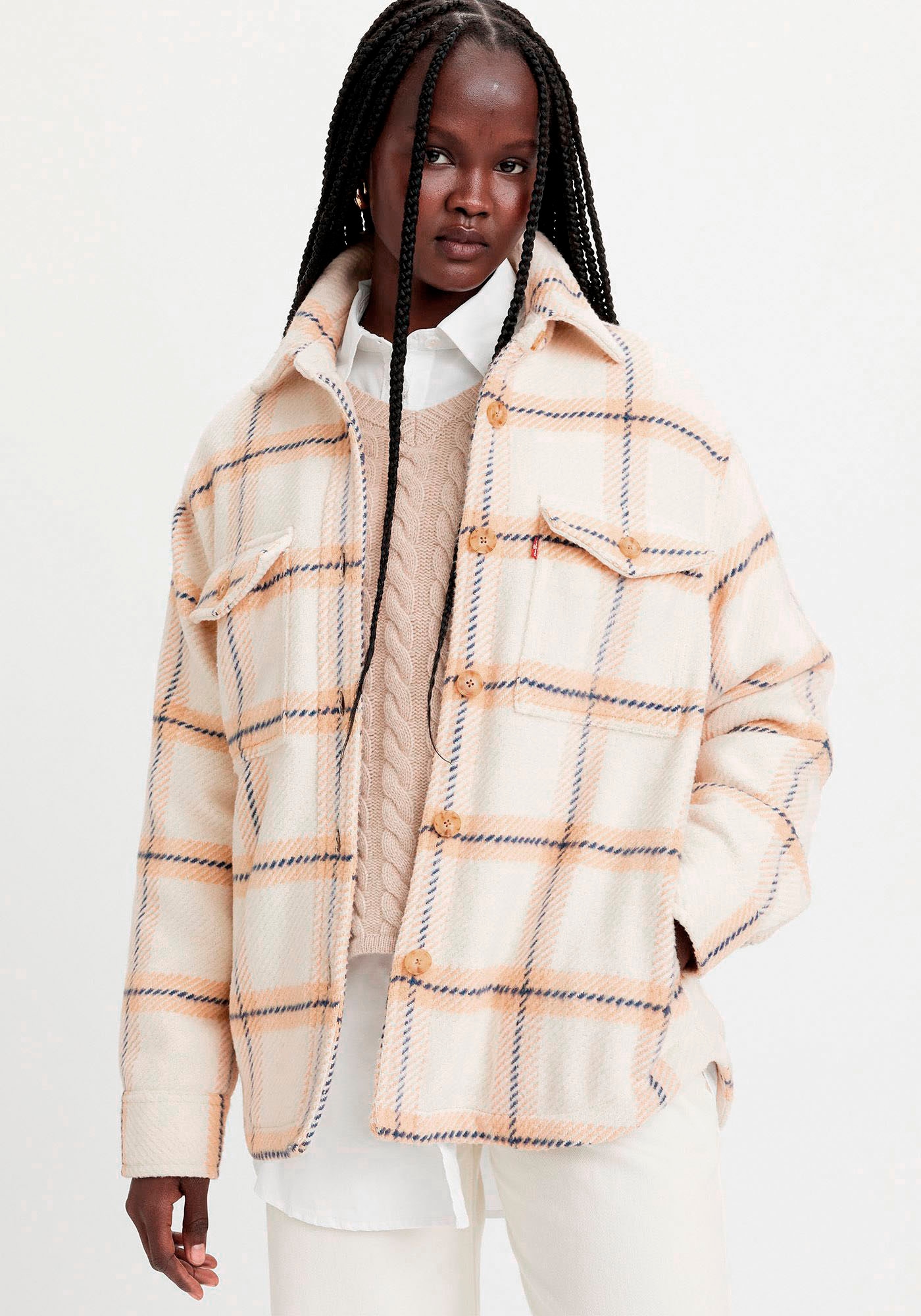 Flanell Hemdjacke Damen Xs Urban Classics Ladies Flanell Padded