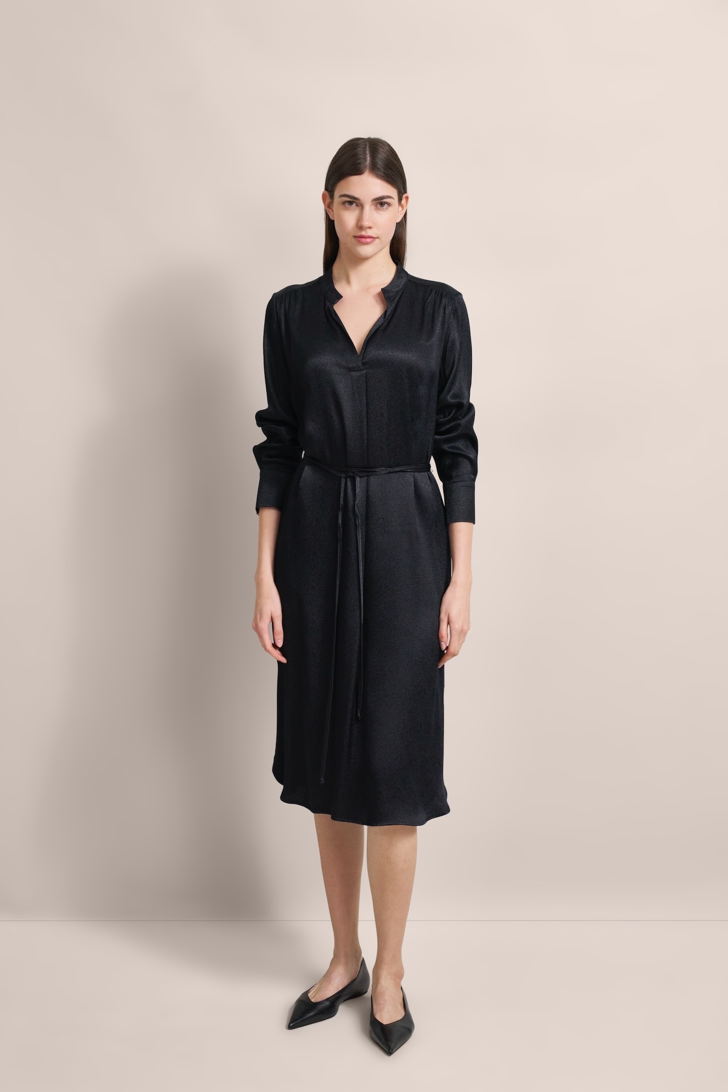 bugatti Blusenkleid, mit Bindegürtel