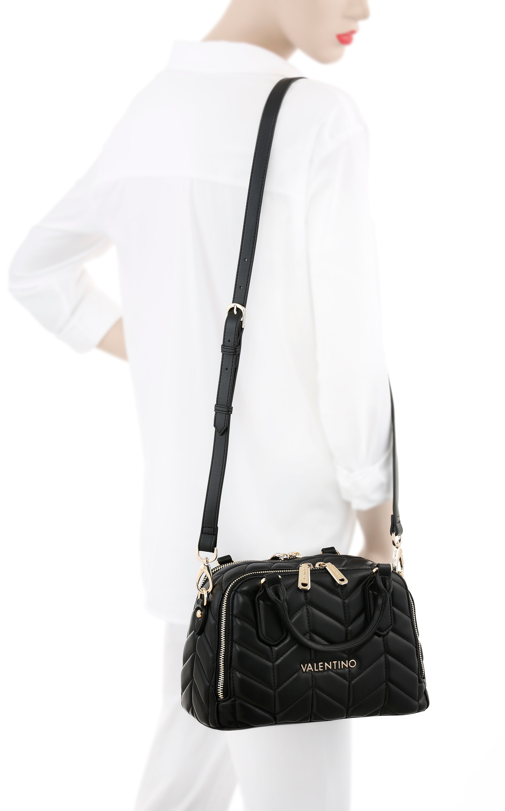 VALENTINO BAGS Henkeltasche »HANDBAG PETAL RE«, Umhängetasche Schultertasche Handtasche Damen