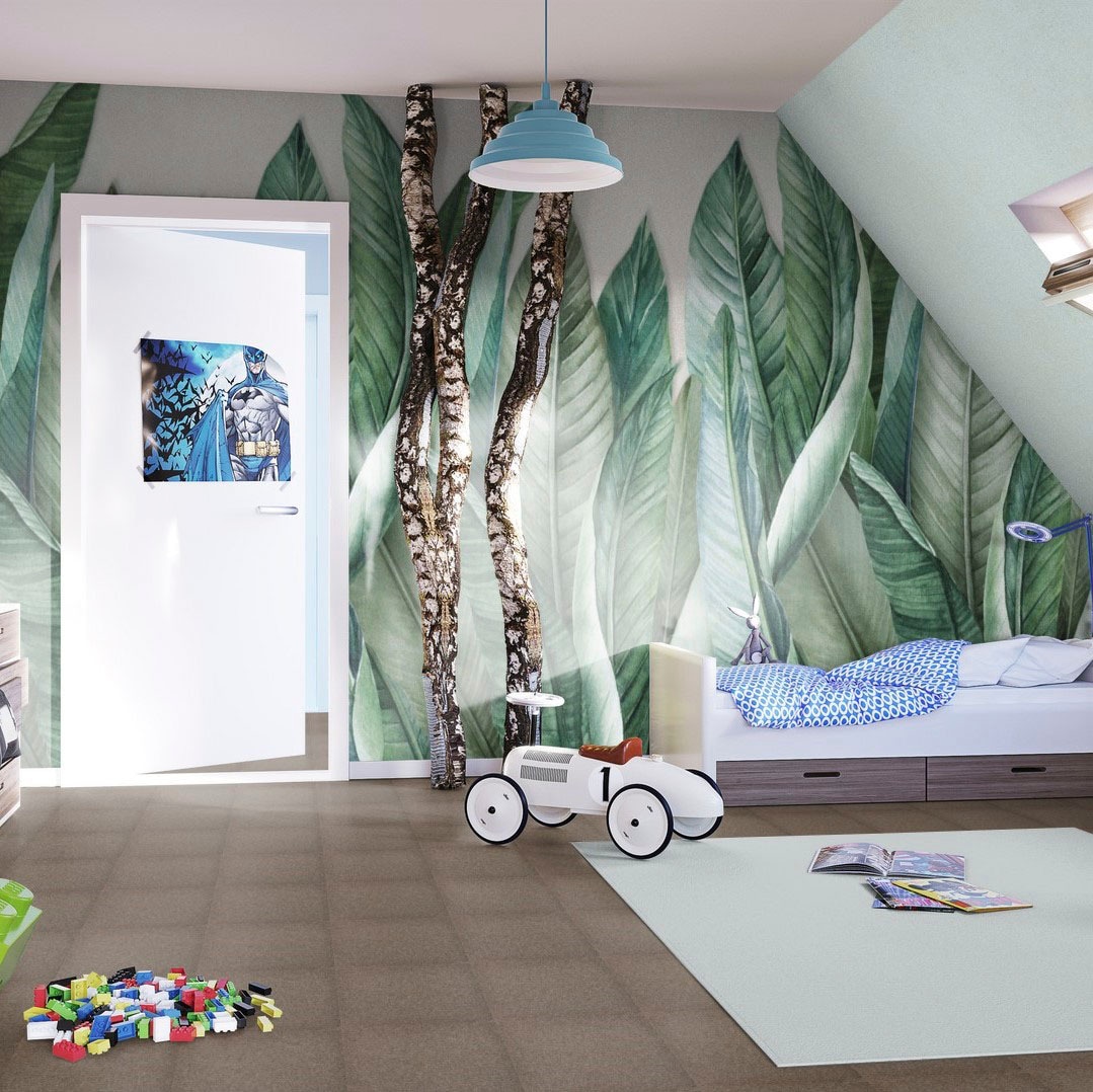 Bodenmeister Teppichboden »Jupiter, Velours - meliert, Made in Belgium«, rechteckig, 7,5 mm Höhe, Wohnzimmer, Schlafzimmer, Kinderzimmer, Breite 400/500 cm
