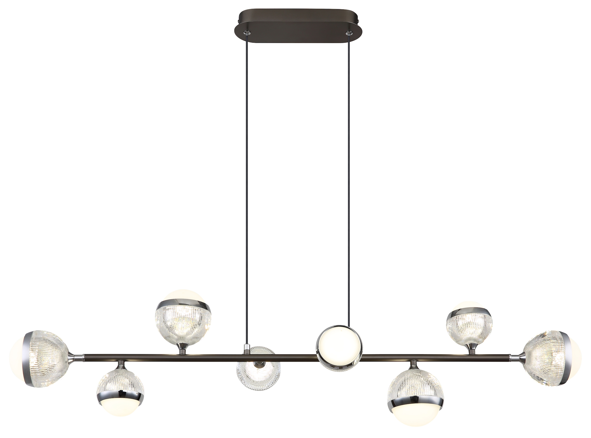 GLOBO LIGHTING LED Pendelleuchte »UNTSY« LED-Modul 1 Stk. Hängelampe/Hängel günstig online kaufen
