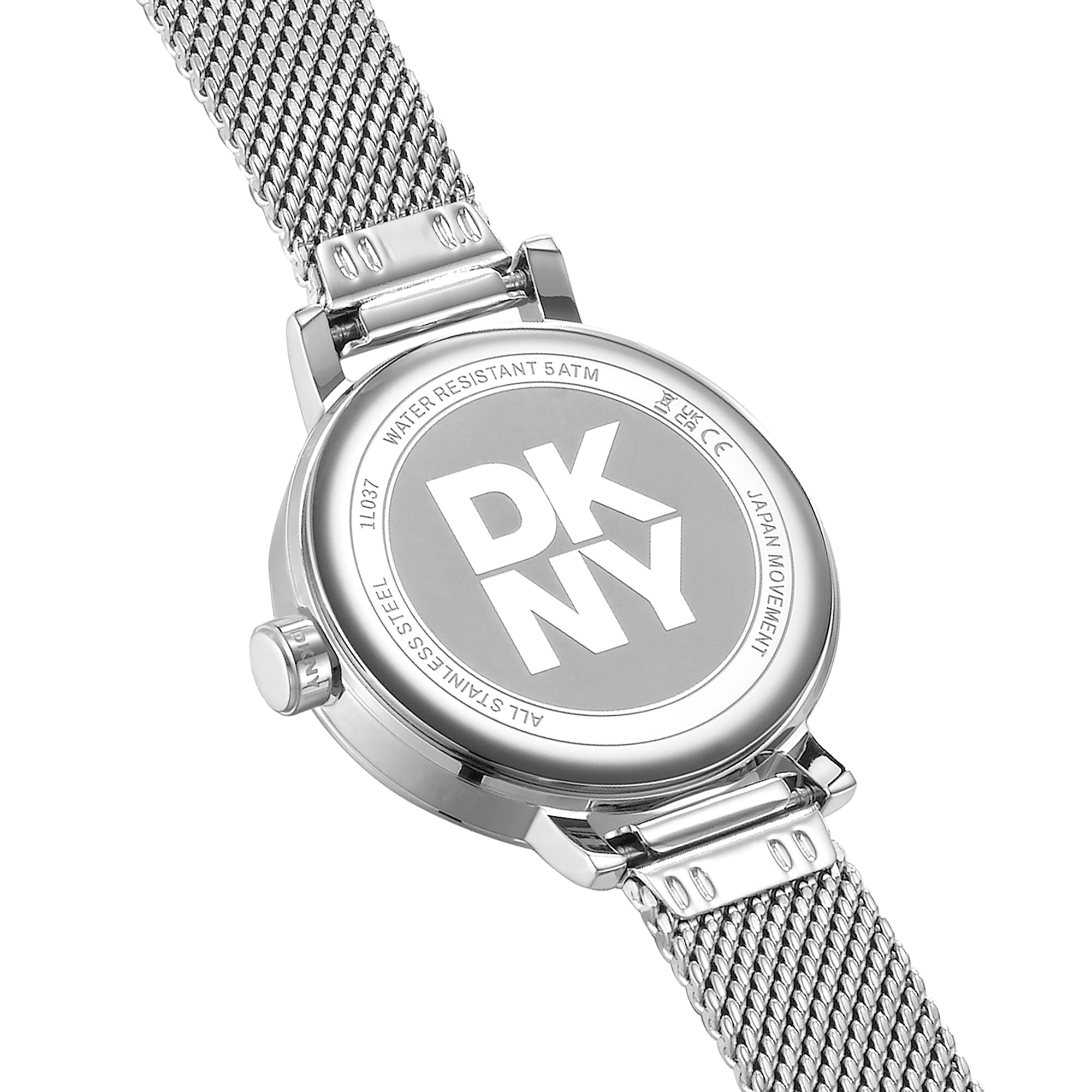 DKNY Quarzuhr »Soho Mini« Armbanduhr, Damenuhr, Edelstahlarmband, analog