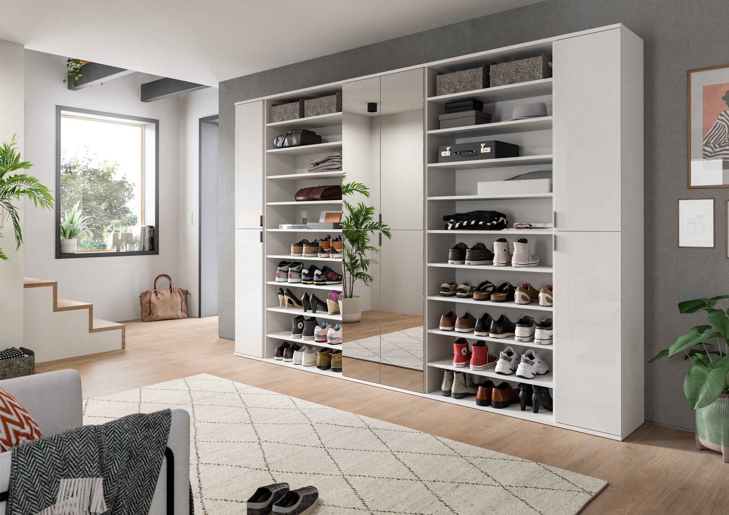 INOSIGN Garderoben-Set »Trondheim, Garderobenset 5-tlg. Breite 262 cm,«, (5 günstig online kaufen