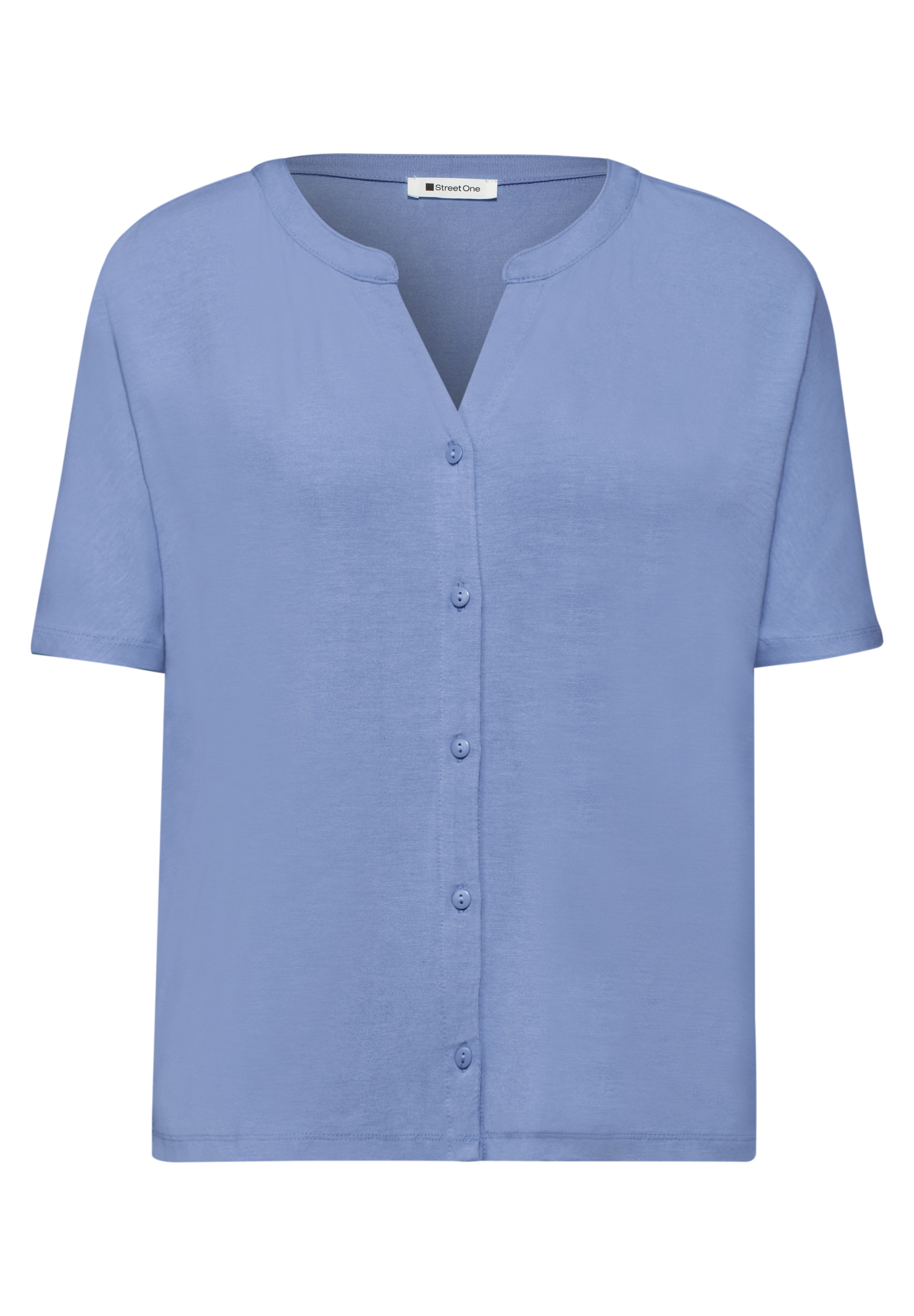STREET ONE Blusenshirt Sommershirt im Tunika-Look