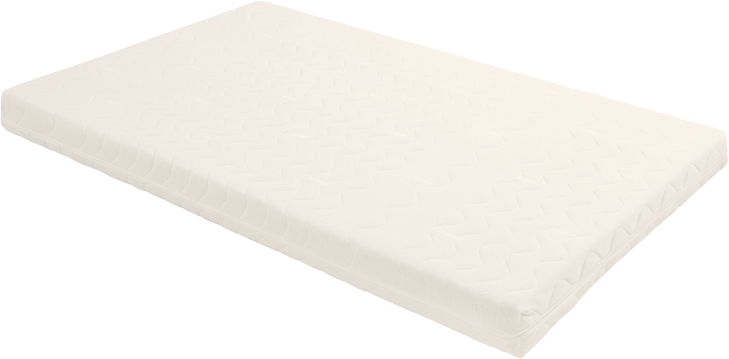 PAIDI Kaltschaummatratze »Mehrzonen Airwell® Drell, 7-Zonen Wendematratze mit Gel-Schaumlage« 14 cm hoch Verschiedene Größen, Cremefarben, H2, 60°C waschbarer Bezug, 1 Stk. tlg. Kinder- und Jugendseite, atmungsaktiv, strapazierfähig, Mischgewebe