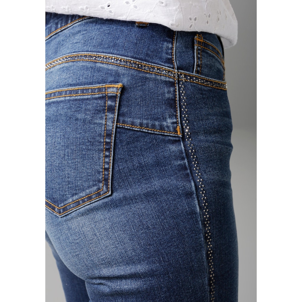 Aniston CASUAL Slim-fit-Jeans, regular waist