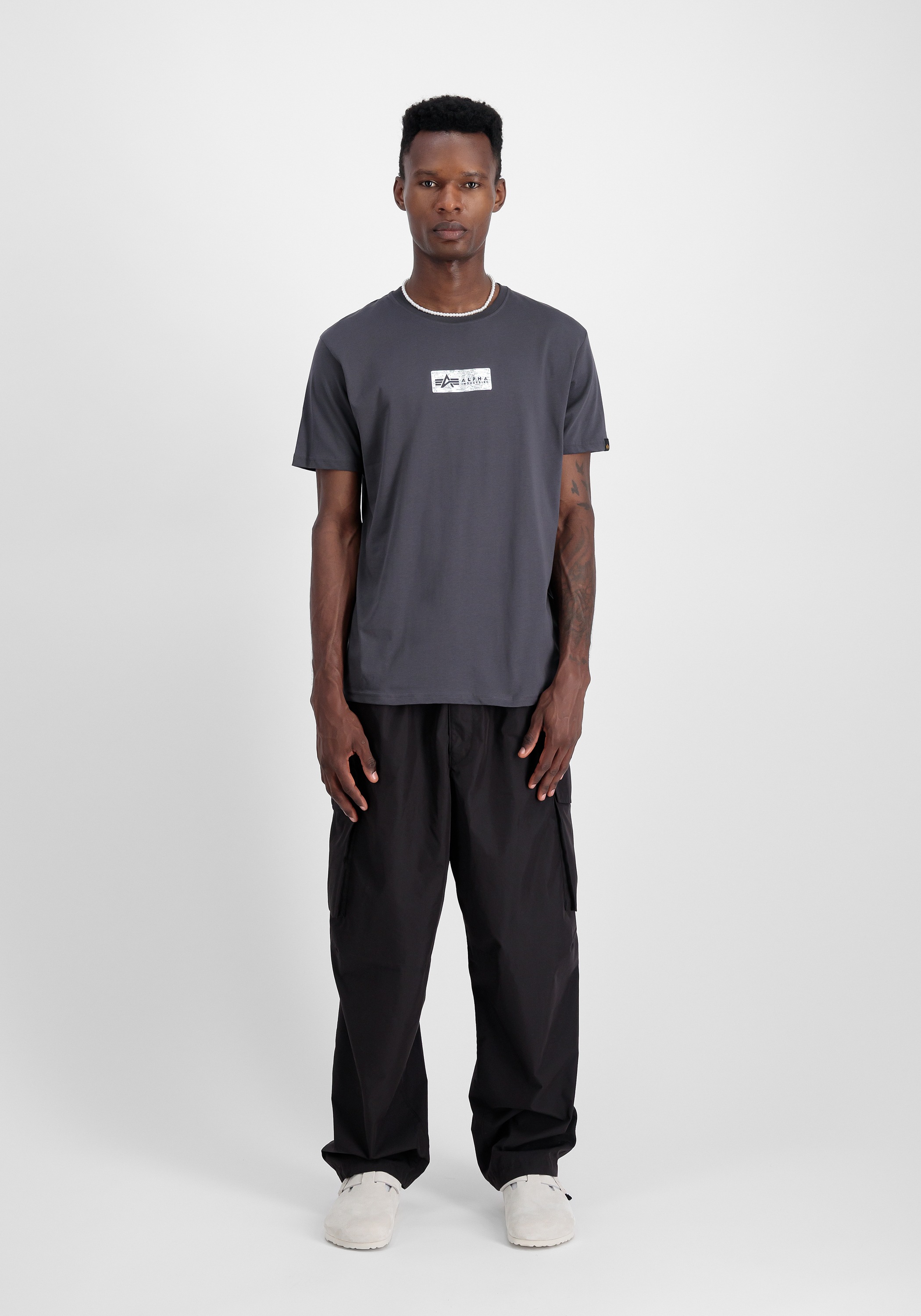 Alpha Industries T-Shirt »Alpha Industries Men - T-Shirts Metal Plate T«