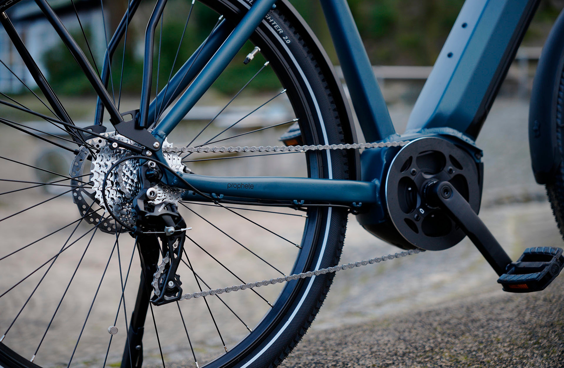 Prophete »Entdecker 4.8« 10 Gang microSHIFT XLE Schaltwerk Kettenschaltung Mittelmotor 250 W