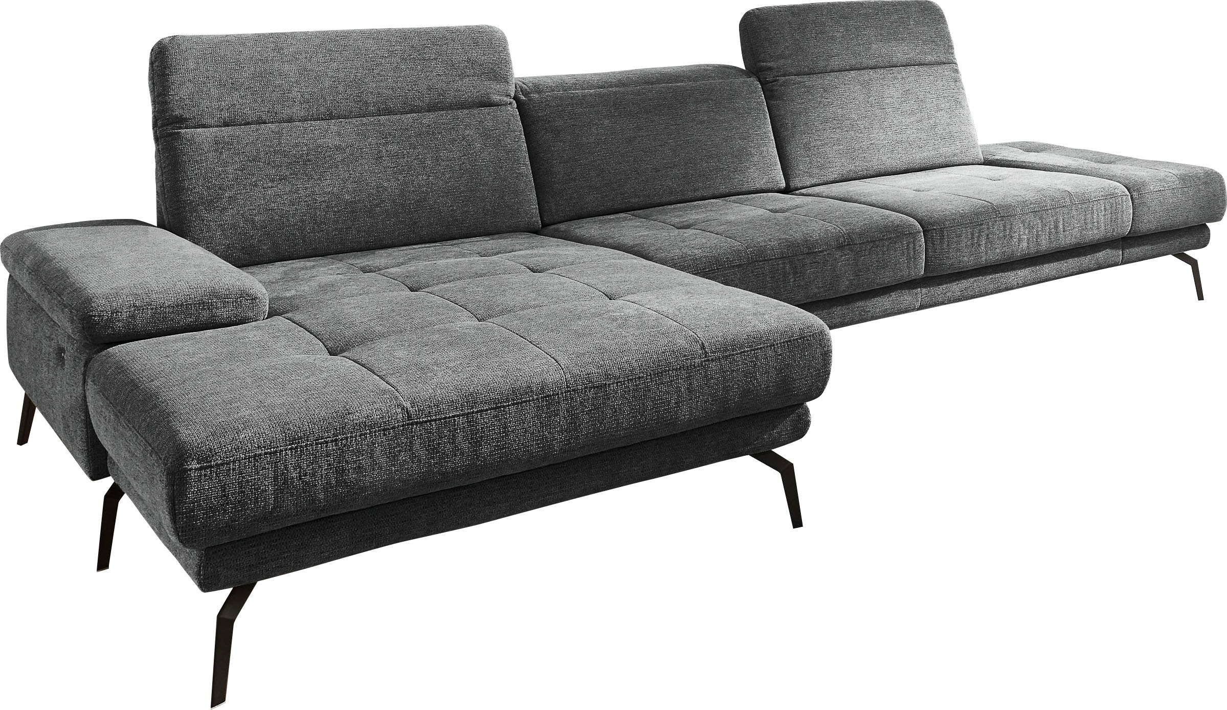 Die PlanBar Ecksofa "MP-IN20126 L-Form mit Kaltschaum-Polsterung" mit Kopft günstig online kaufen