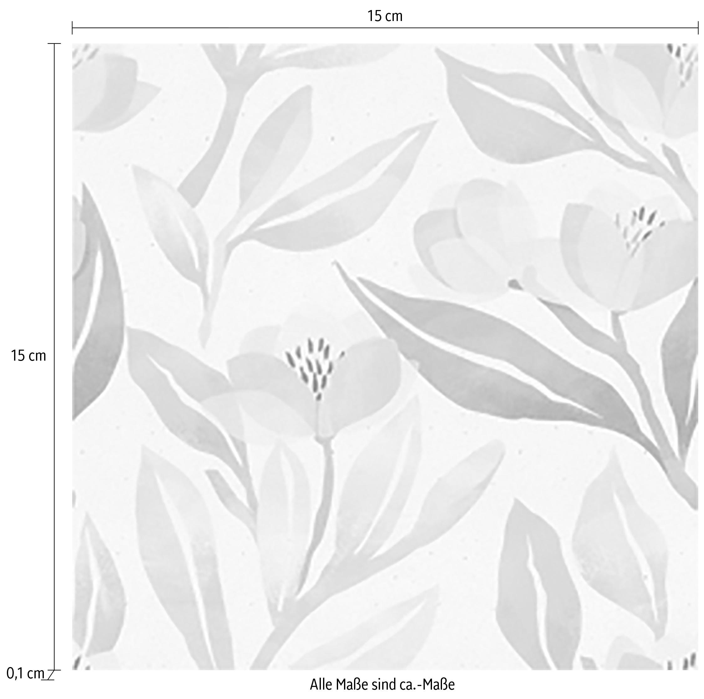 queence Fliesenaufkleber »Blumen«, Stickerfliesen, selbstklebend, Sticker, 12er Set