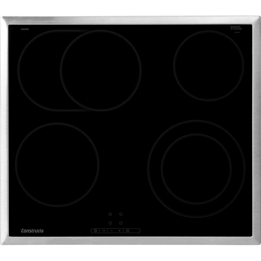 Constructa Backofen-Set »CX5BS608«, CF3M61052, mit Teleskopauszug nachrüstbar, Hydrolyse