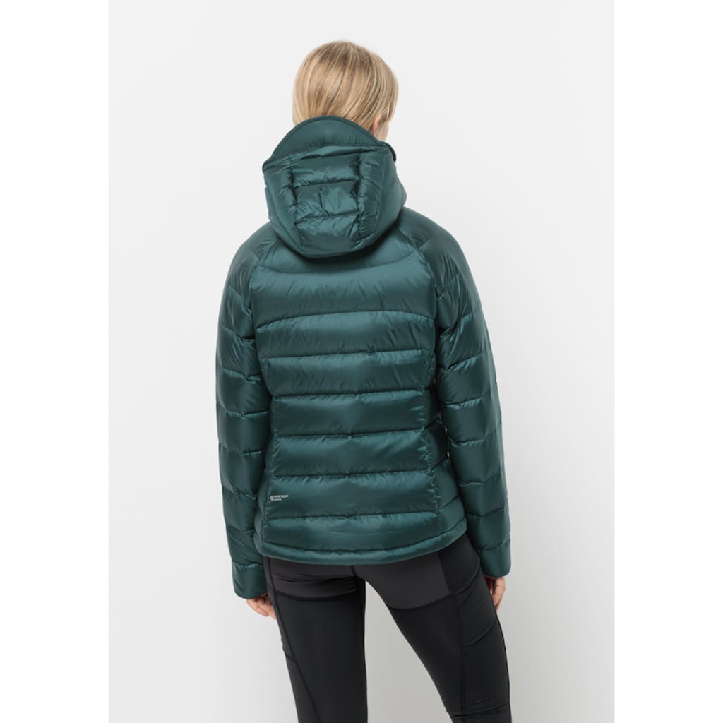 Jack Wolfskin Daunenjacke »NEBELHORN DOWN HOODY W«, mit Kapuze