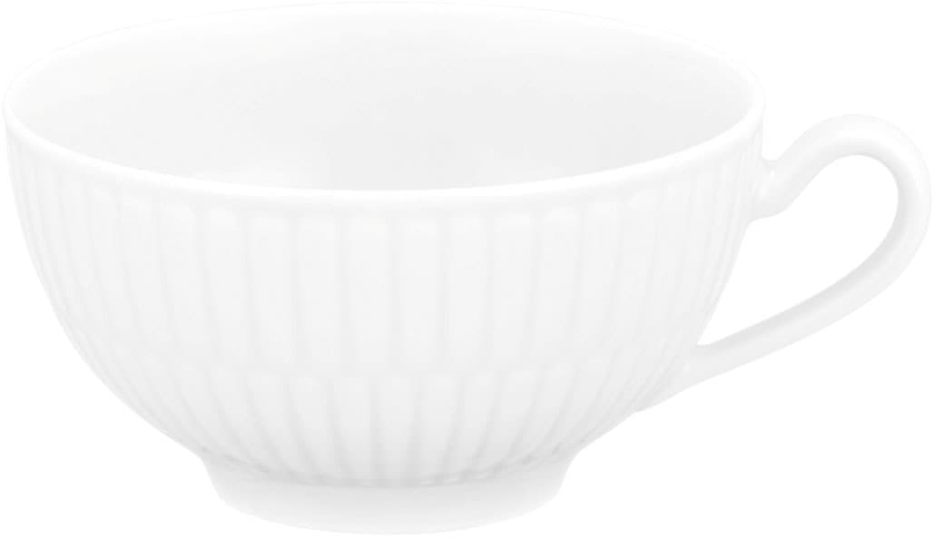 Seltmann Weiden Teeservice »Geschirr-Set, 18 Teile, Amina, klein«, (Set, 18 tlg., 6x Teeobertasse, 6x Kombi-Untertasse, 6x Brotteller), Tassen, Untertassen, Teller, Made in Germany, 18 Teile, für 6 Personen
