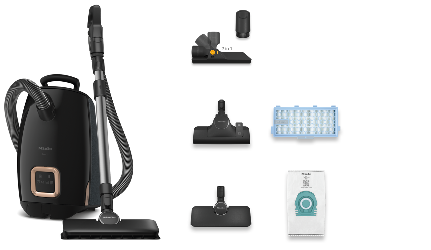 Miele Bodenstaubsauger »Guard L1 AllFloor, ComfortFit, Nachfolger Complete C3 125 Gala Edition«, 890 W, mit Beutel, Leistungsstark, eine Bürste für alle Bodenbeläge, DynamicDrive