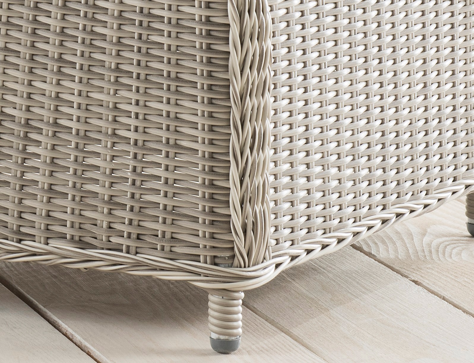 Destiny Sessel »PALMA CASA«, (Set), Aluminium, Polyrattan, inkl. Fußhocker und Auflagen