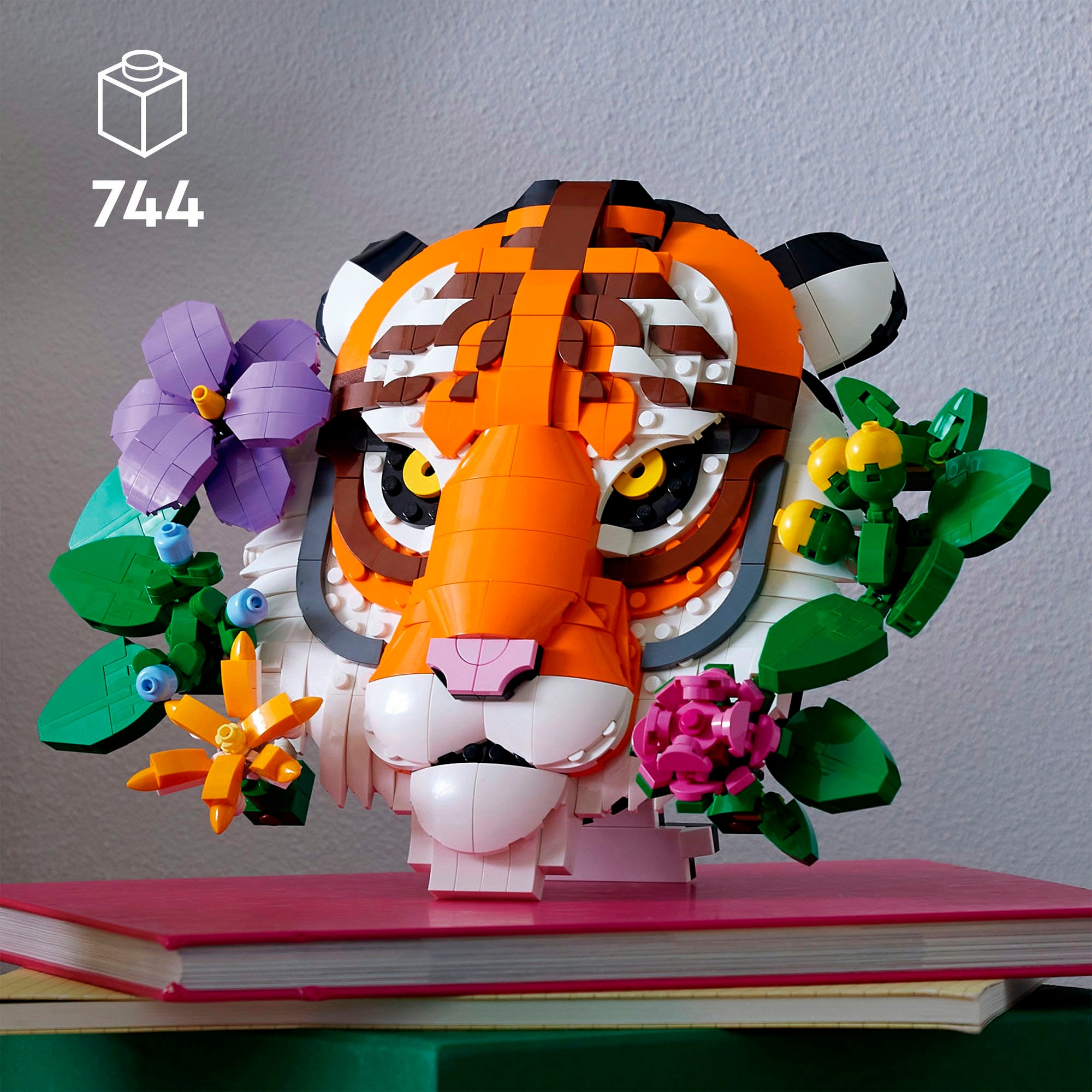 LEGO® Konstruktionsspielsteine »Fauna Collection - Tiger (31217), LEGO ART«, (744 St.), Made in Europe