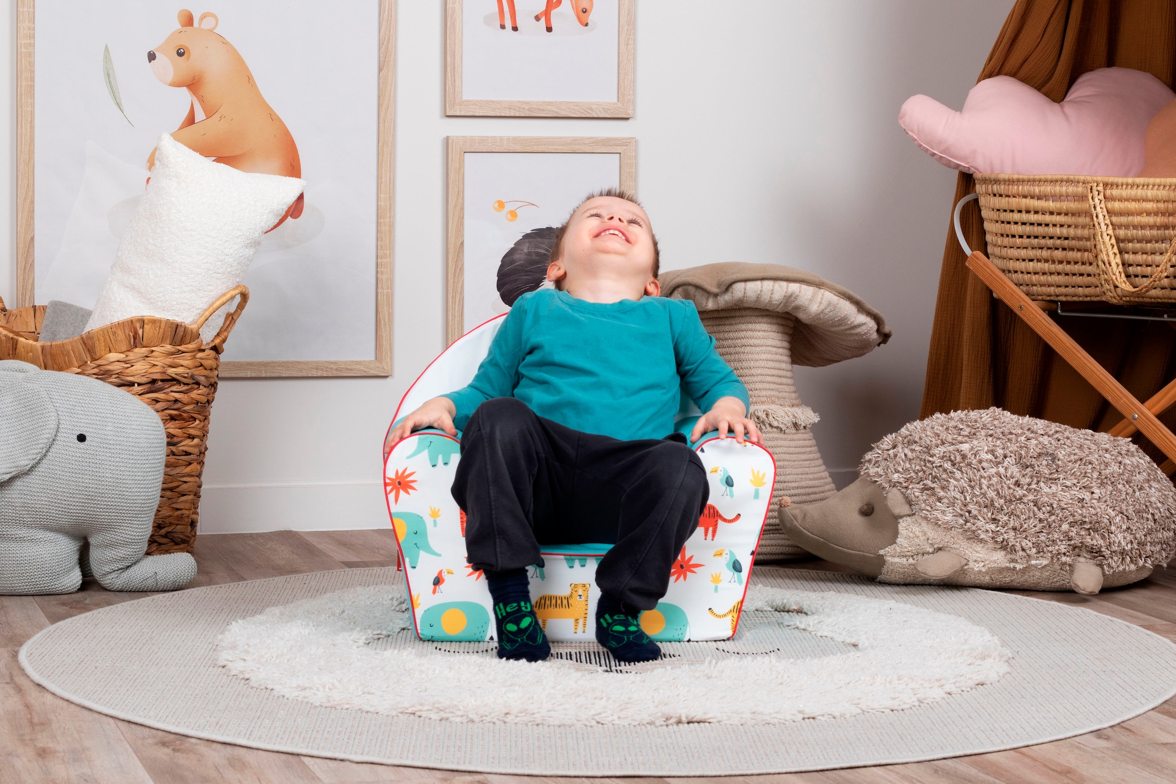 Knorrtoys® Sessel »Wild life«, für Kinder; Made in Europe